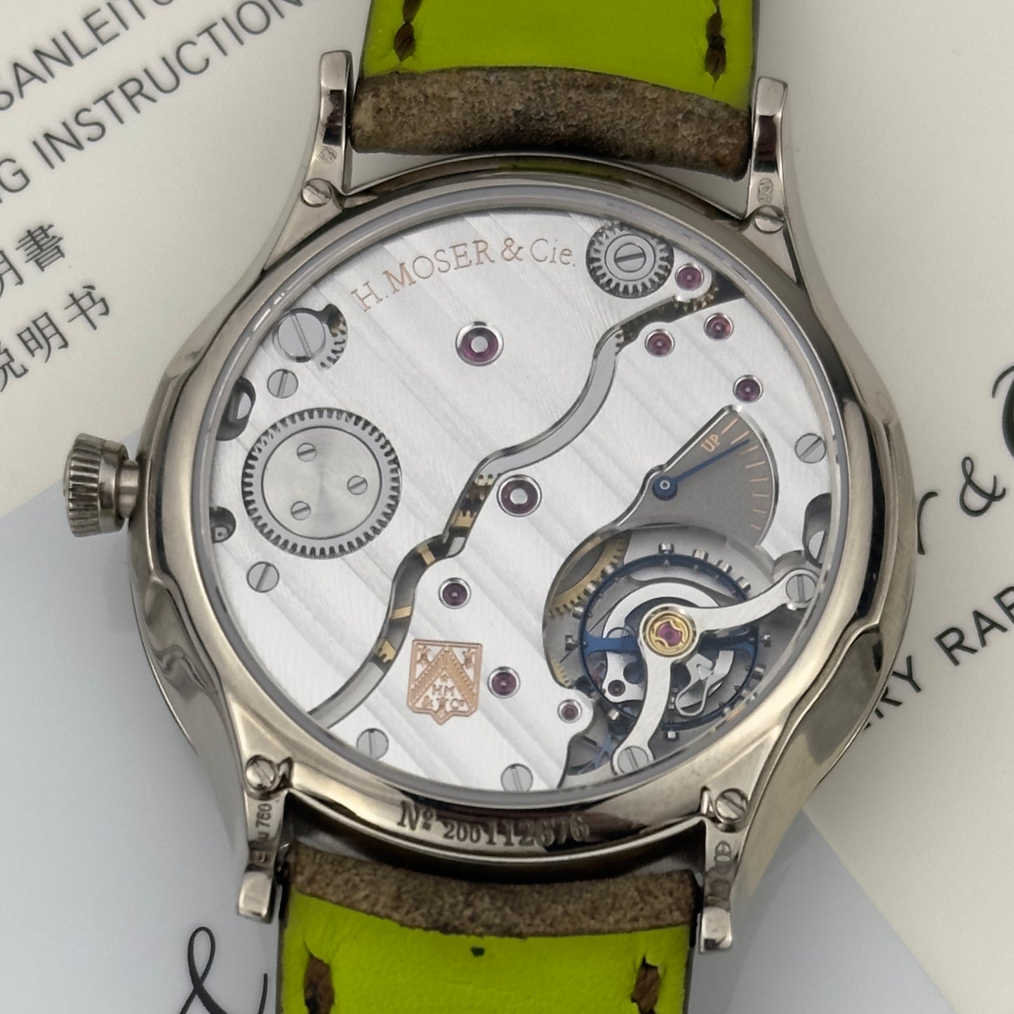 2017 H. Moser & Cie Venturer Small Seconds White Gold | 2327-0202 | Full Set