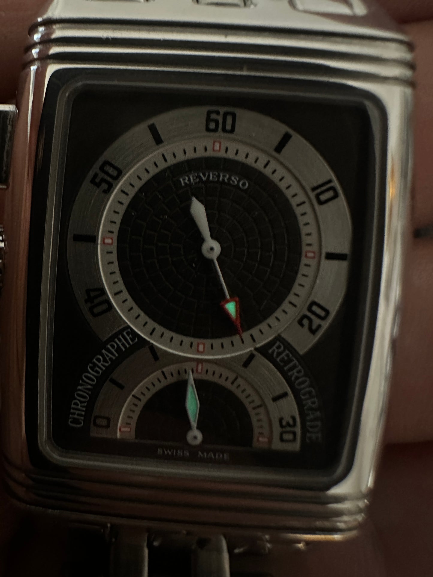 Jaeger LeCoultre Reverso Gran Sport Chronograph Retrograde | 295.8.59 | Full Set