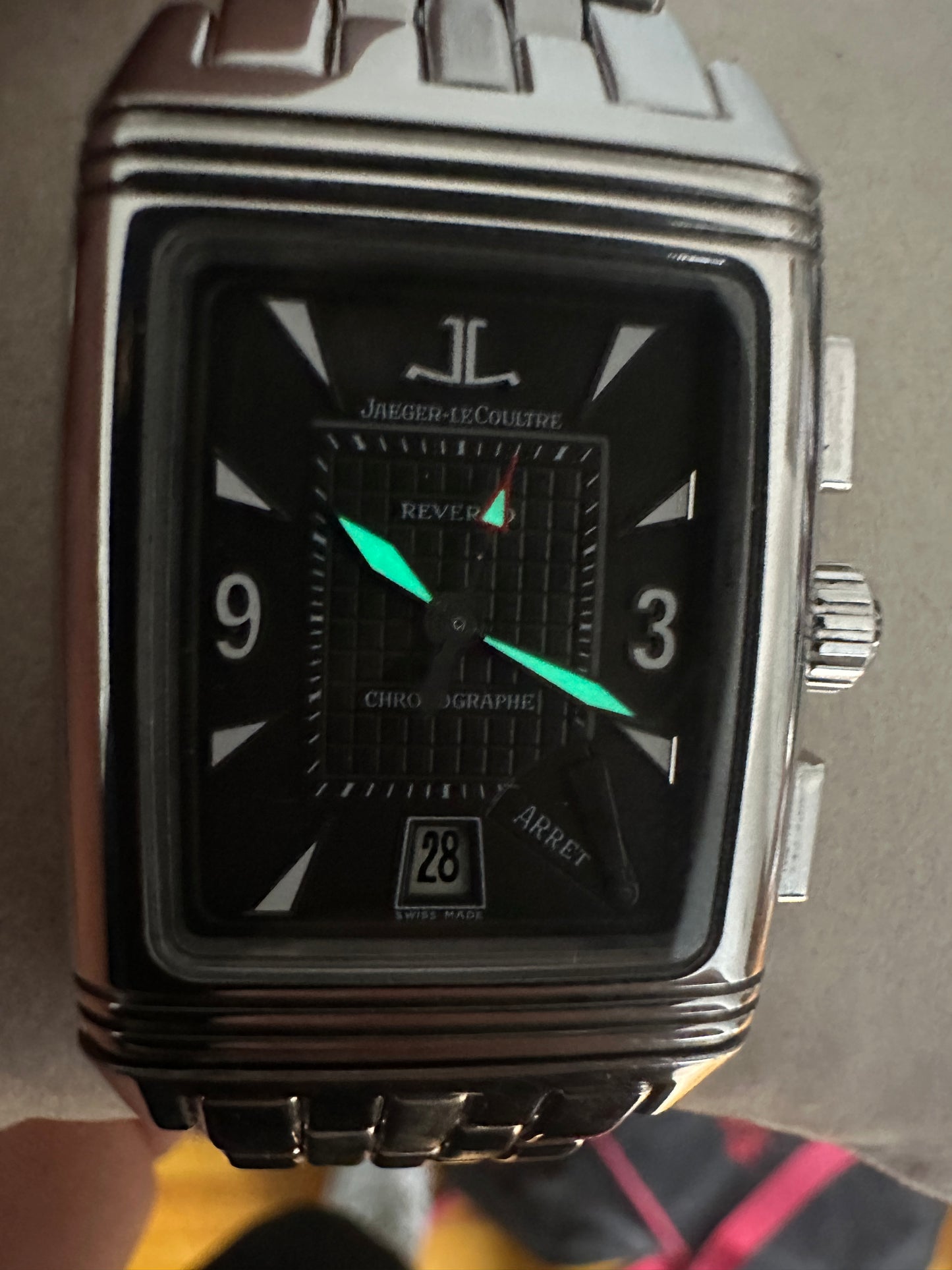 Jaeger LeCoultre Reverso Gran Sport Chronograph Retrograde | 295.8.59 | Full Set