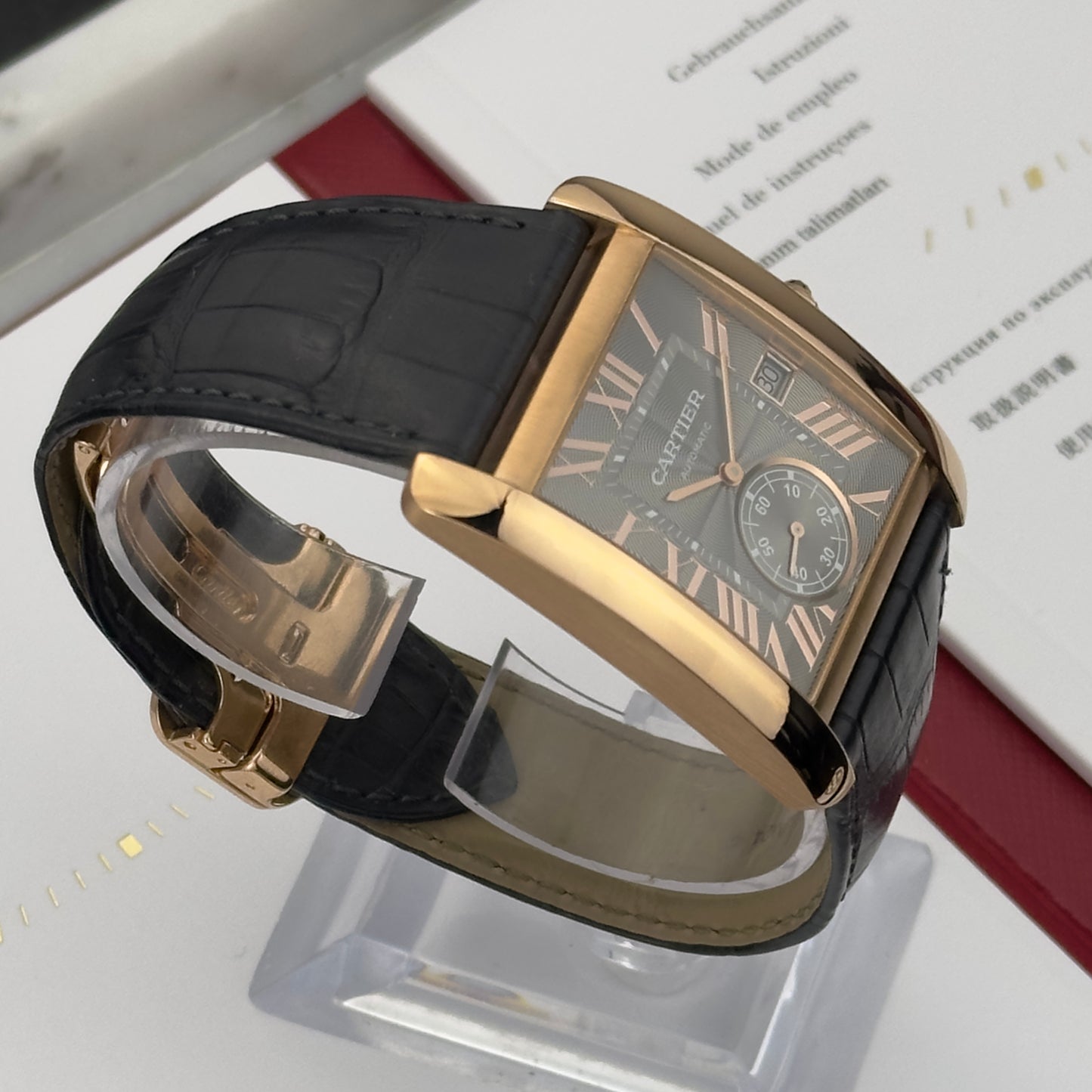 2017 Cartier Tank MC Rose Gold | WGTA0014 | Box and Papers