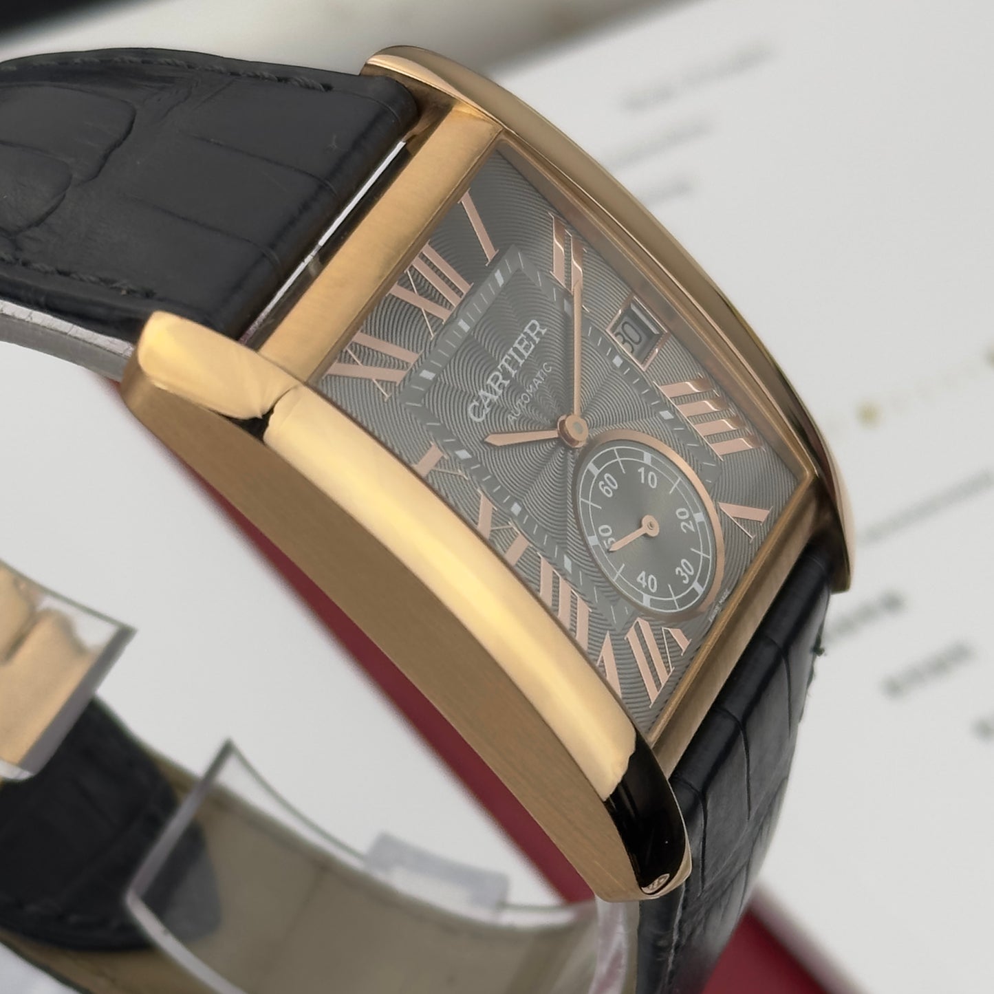 2017 Cartier Tank MC Rose Gold | WGTA0014 | Box and Papers