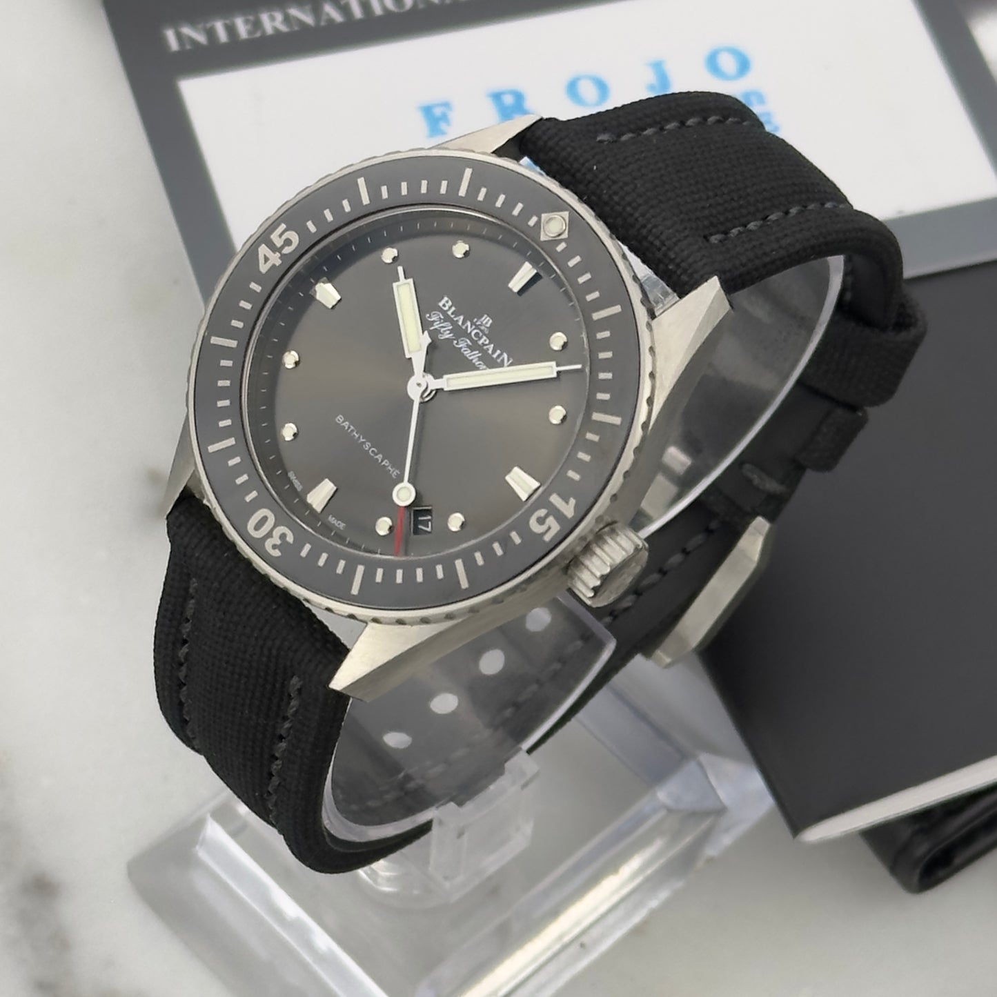 2021 Blancpain Fifty Fathoms Bathyscaphe | 5100B-1110-B52A | Full Set