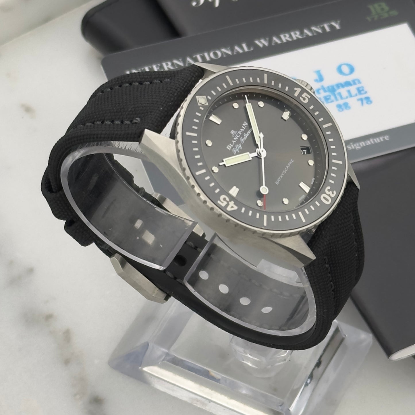 2021 Blancpain Fifty Fathoms Bathyscaphe | 5100B-1110-B52A | Full Set
