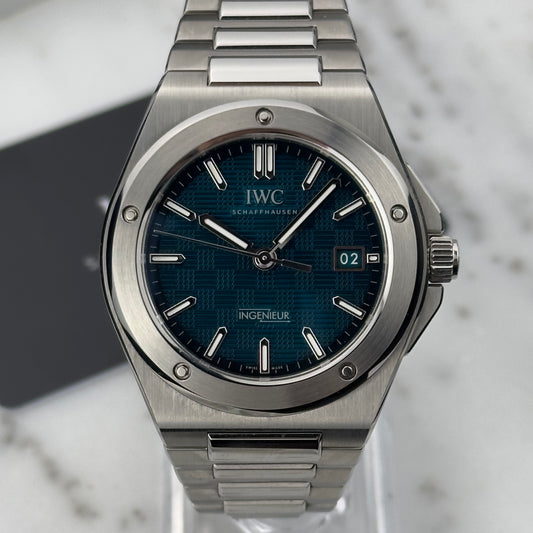 2026 IWC Ingenieur Aqua Dial | IW328903 | Full Set