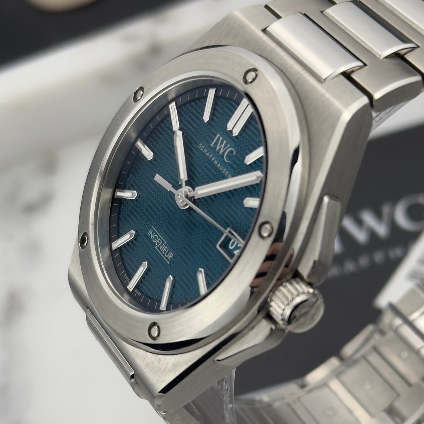 2026 IWC Ingenieur Aqua Dial | IW328903 | Full Set