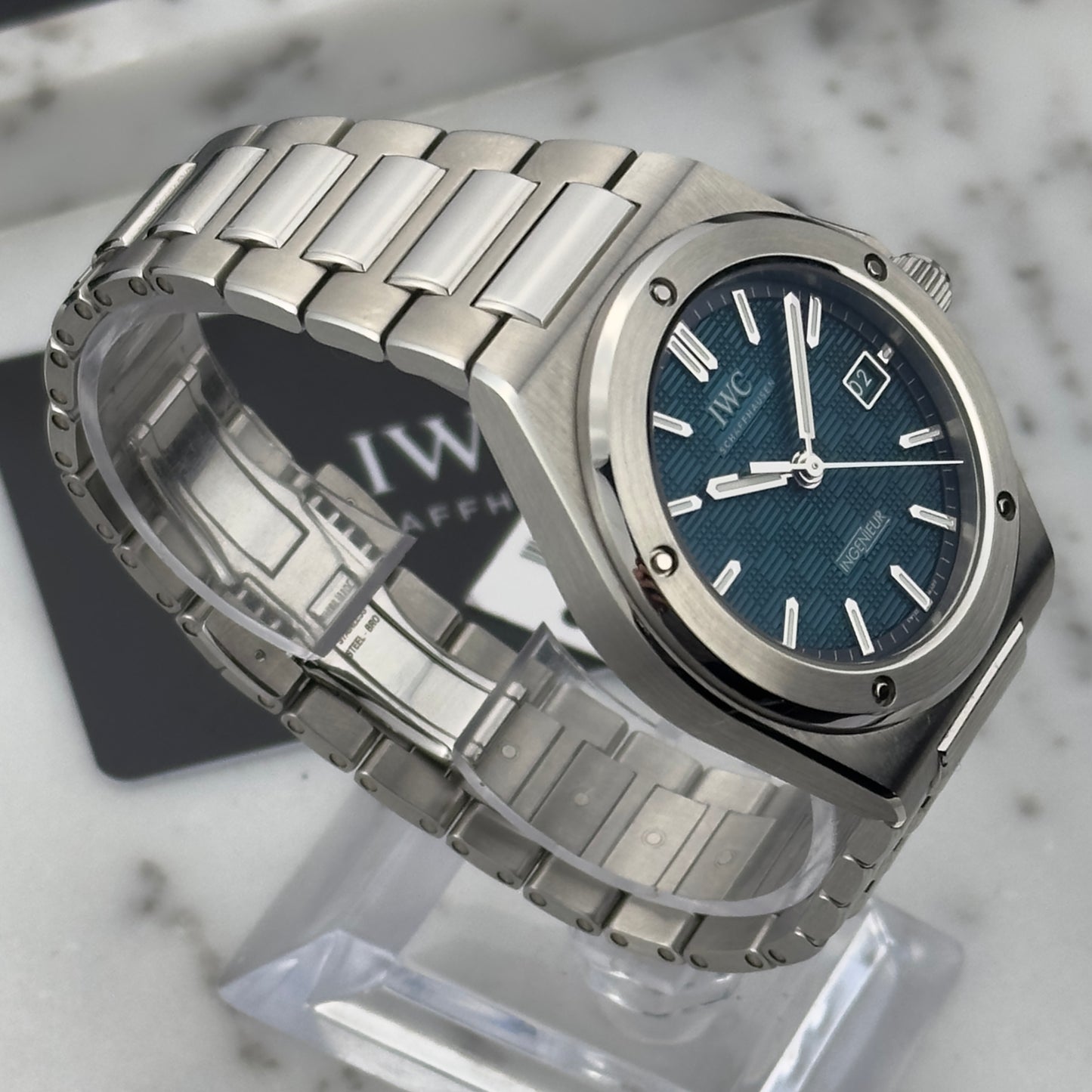 2026 IWC Ingenieur Aqua Dial | IW328903 | Full Set