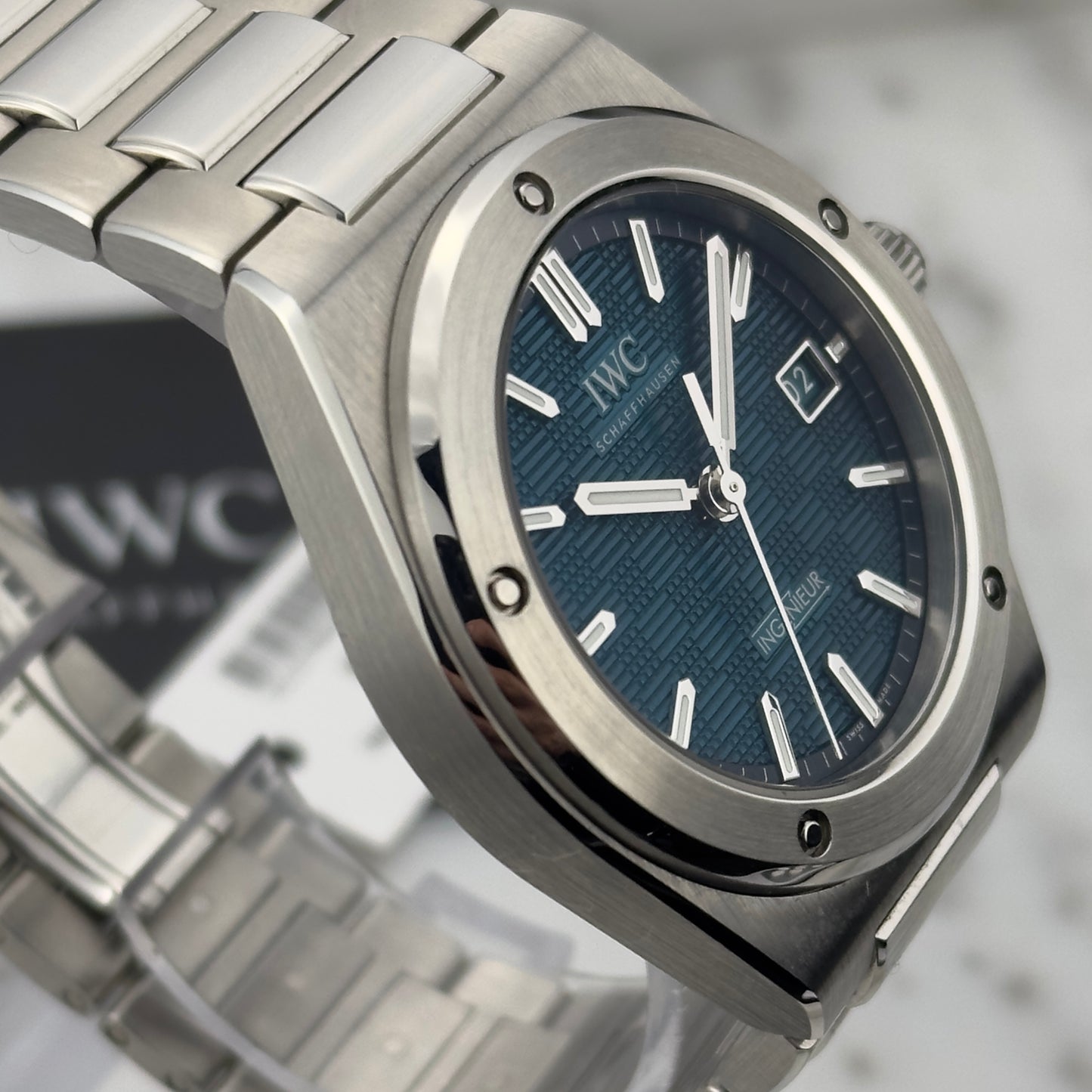 2026 IWC Ingenieur Aqua Dial | IW328903 | Full Set