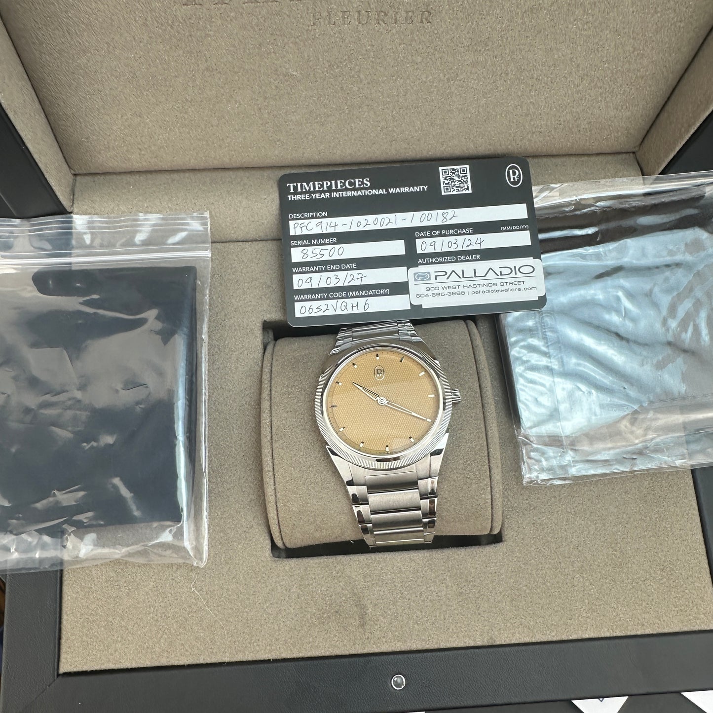 2024 Parmigiani Fleurier Tonda PF Micro-Rotor | PFC914-1020021-100182-EN | Full Set