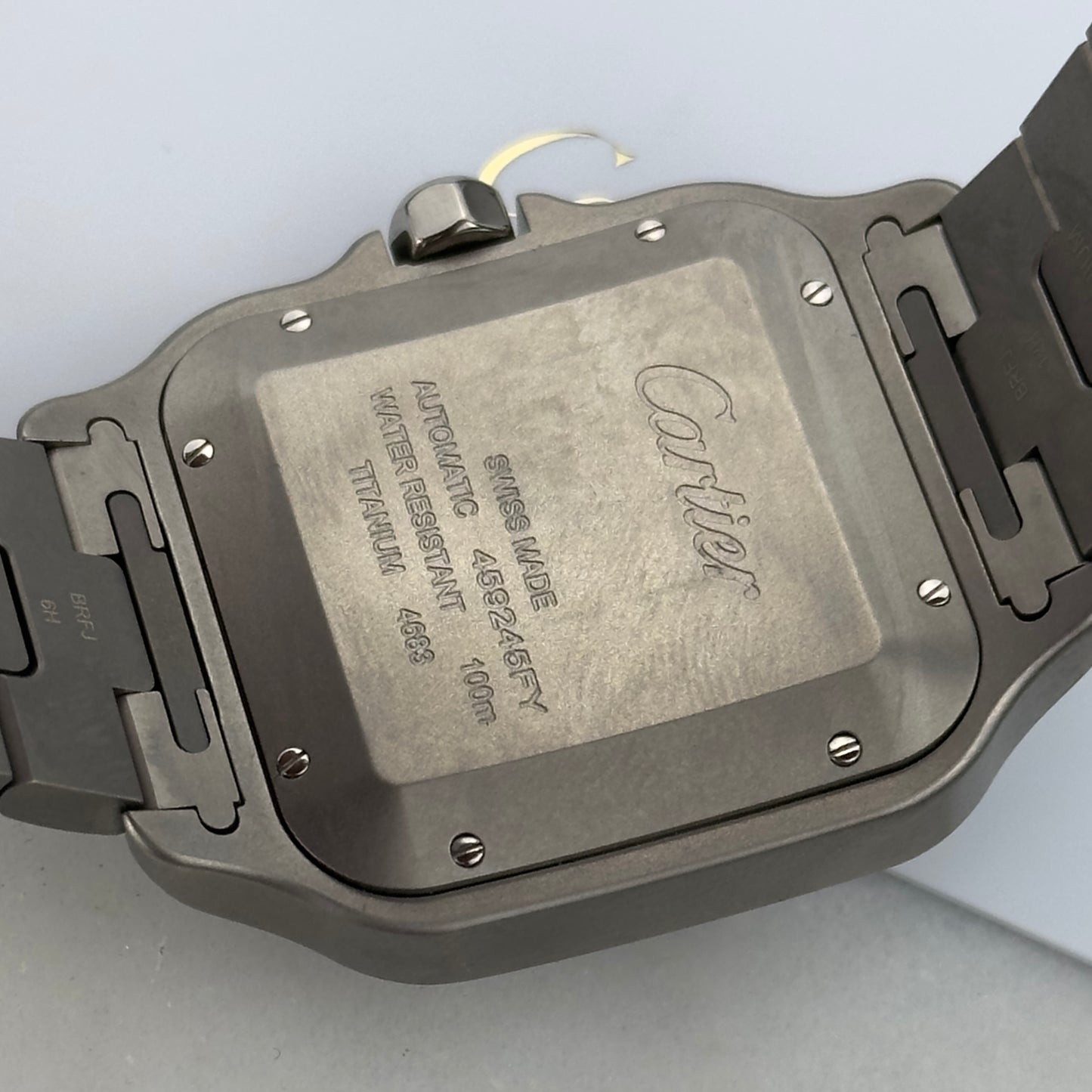 2026 Cartier Santos de Cartier Large Titanium | WSSA0089 | Full Set