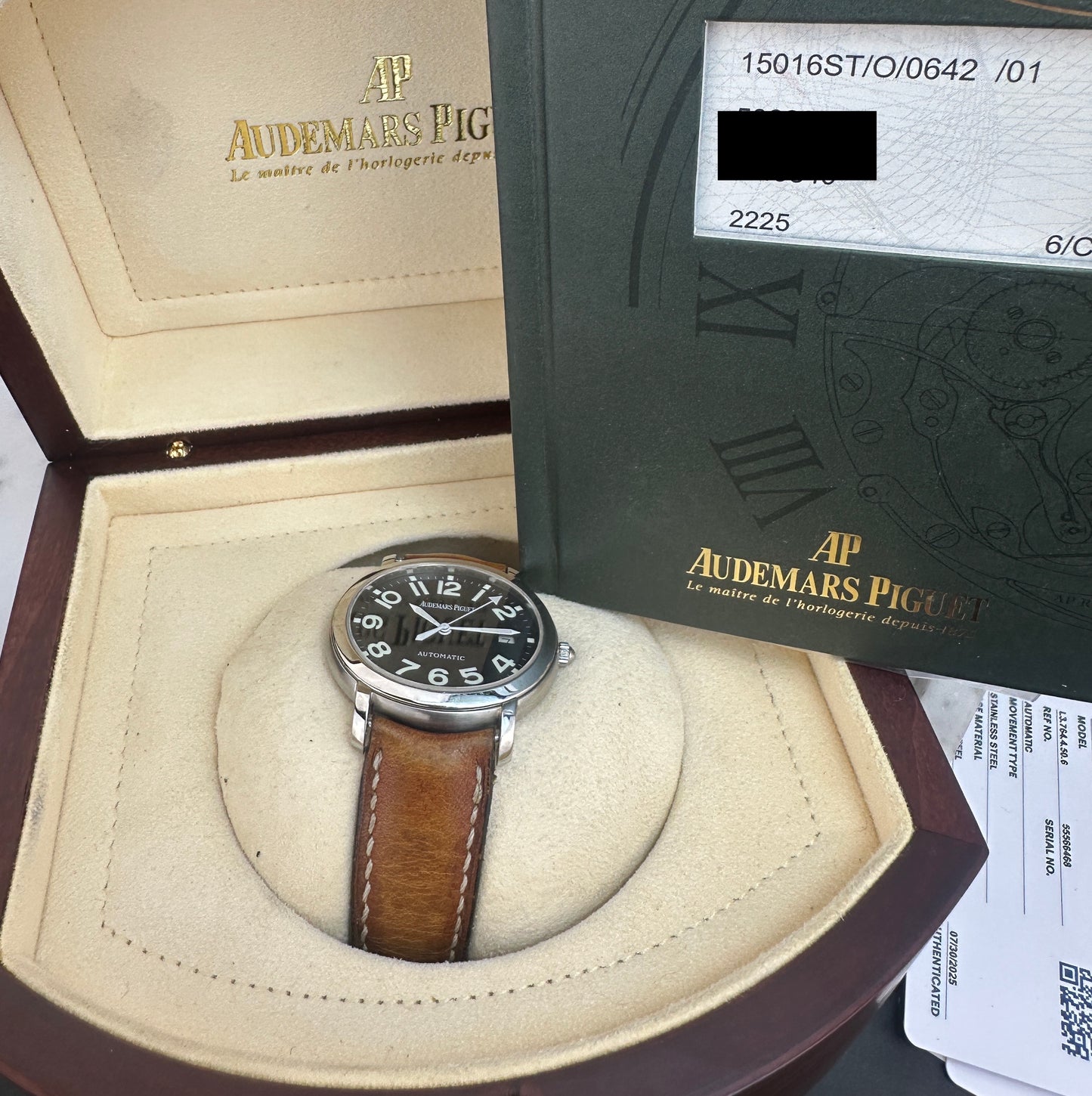2001 Audemars Piguet Millenary | 15016ST | Full set
