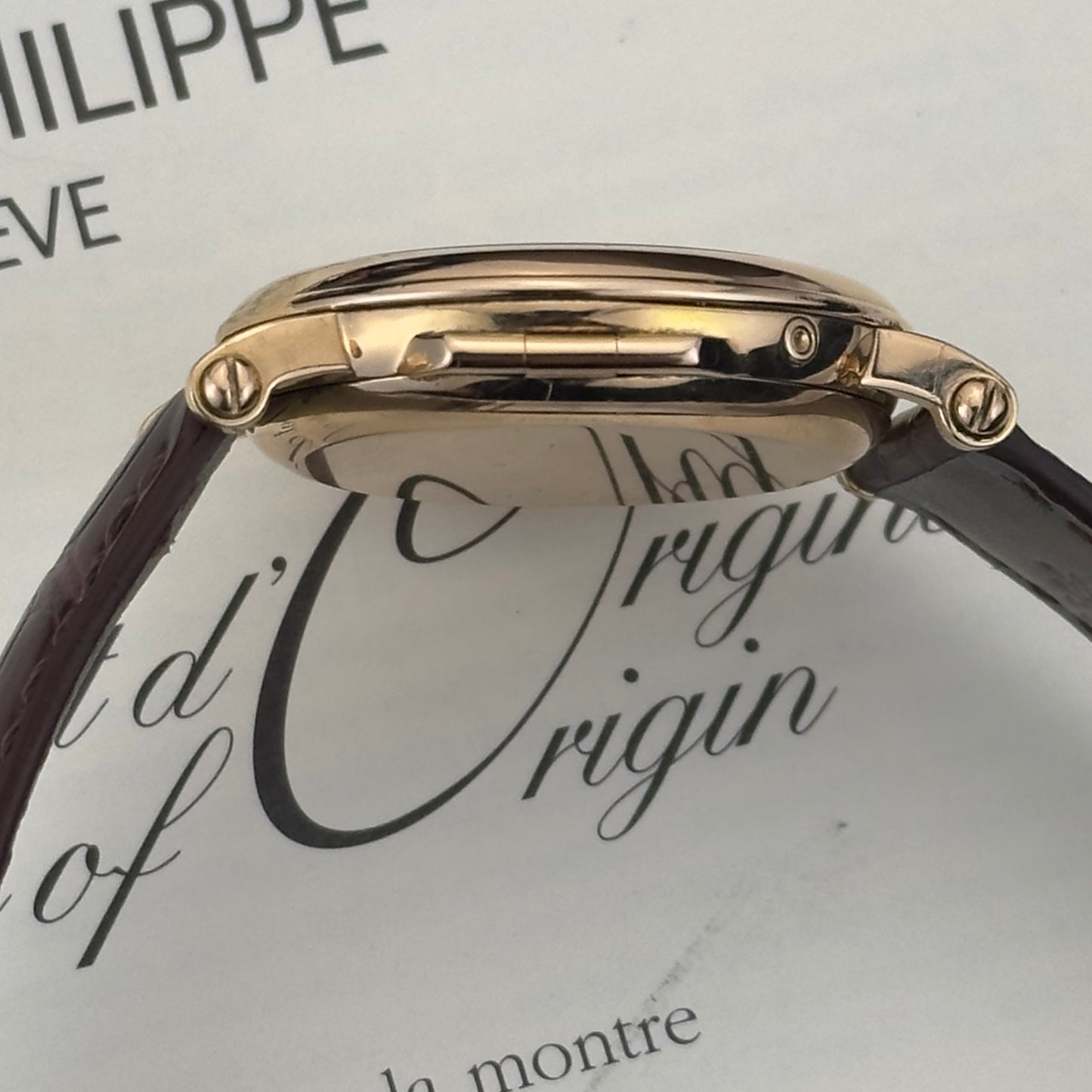 2001 Patek Philippe Power Reserve Moonphase Officer's Watch | 5054R | Full Set