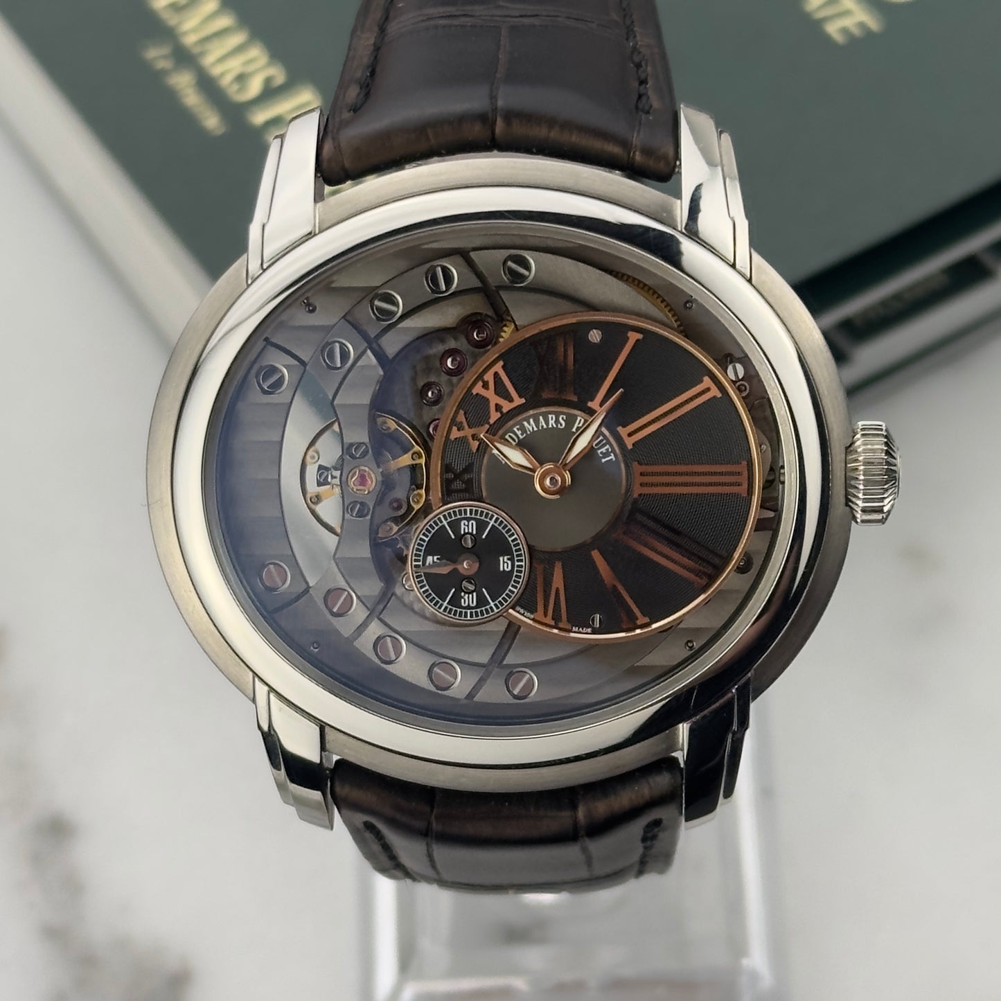 2014 Audemars Piguet Millenary 4101 | 15350ST | Box and Papers