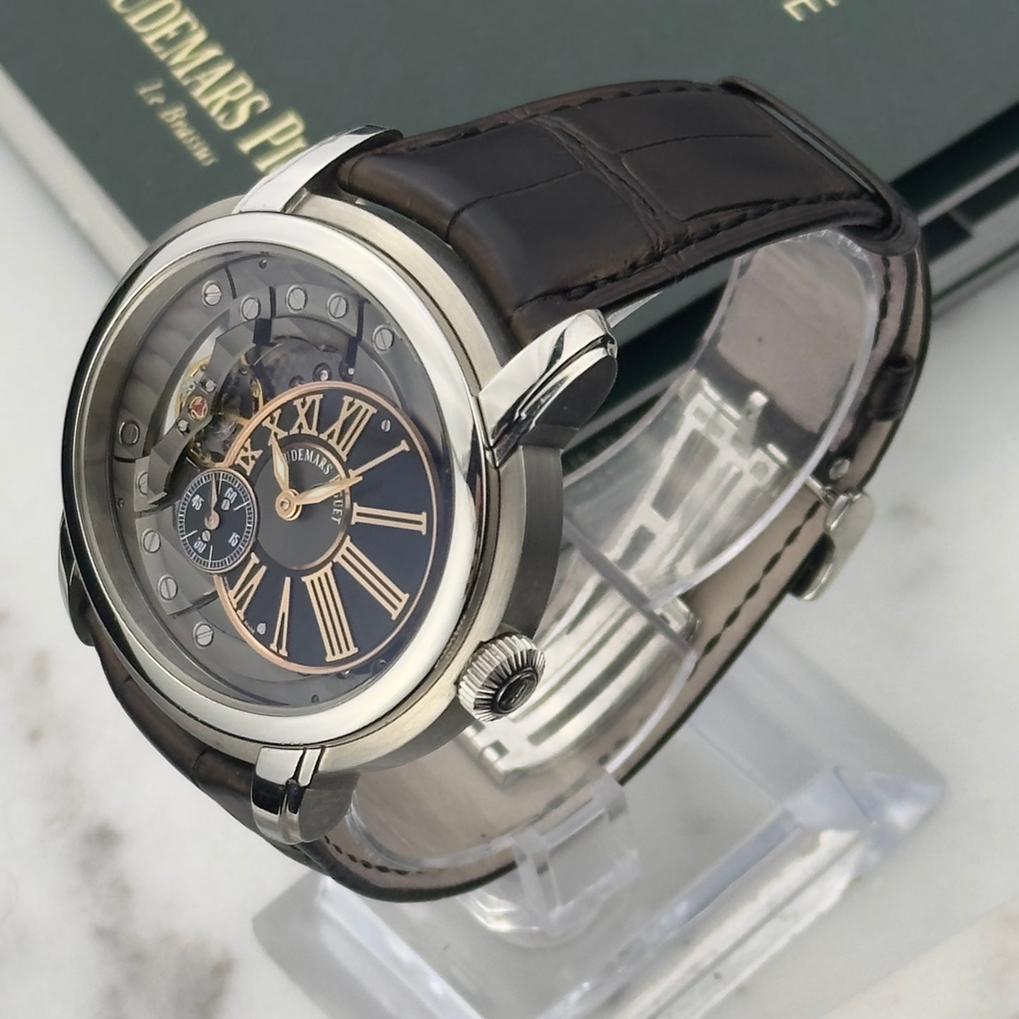2014 Audemars Piguet Millenary 4101 | 15350ST | Box and Papers