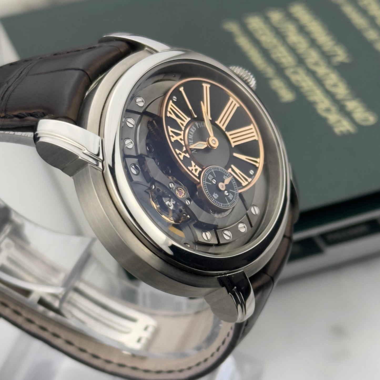 2014 Audemars Piguet Millenary 4101 | 15350ST | Box and Papers
