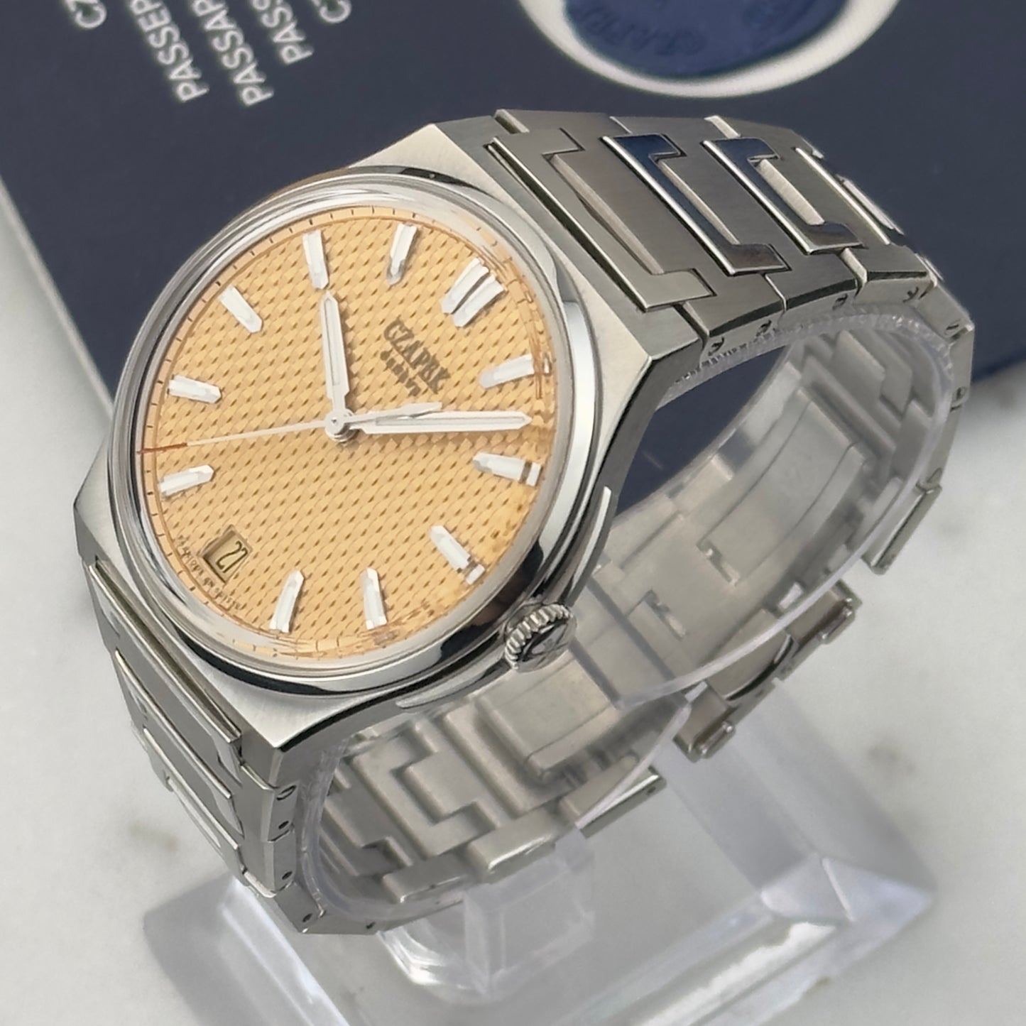 2024 Czapek Antarctique Passage de Drake 38.5 Salmon | Full Set + Straps