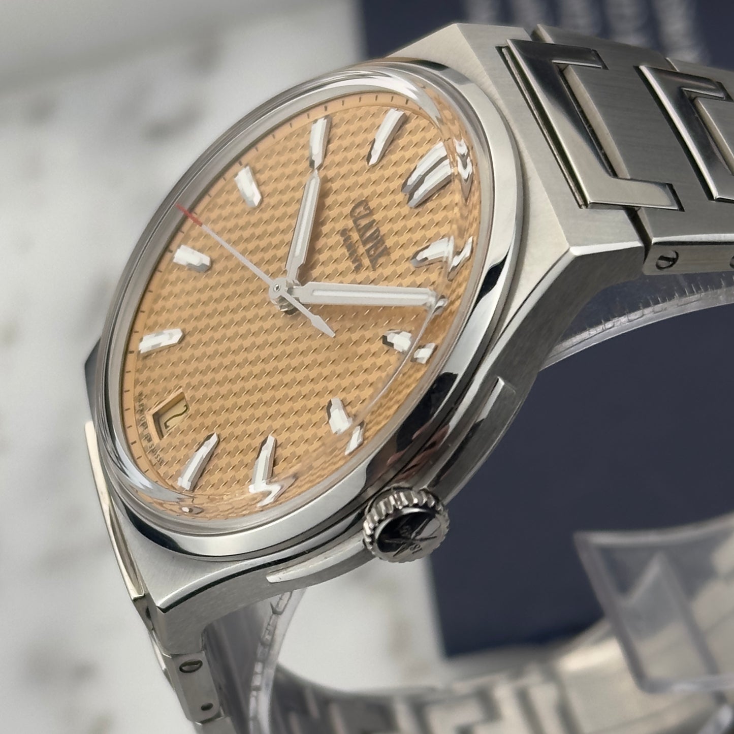 2024 Czapek Antarctique Passage de Drake 38.5 Salmon | Full Set + Straps