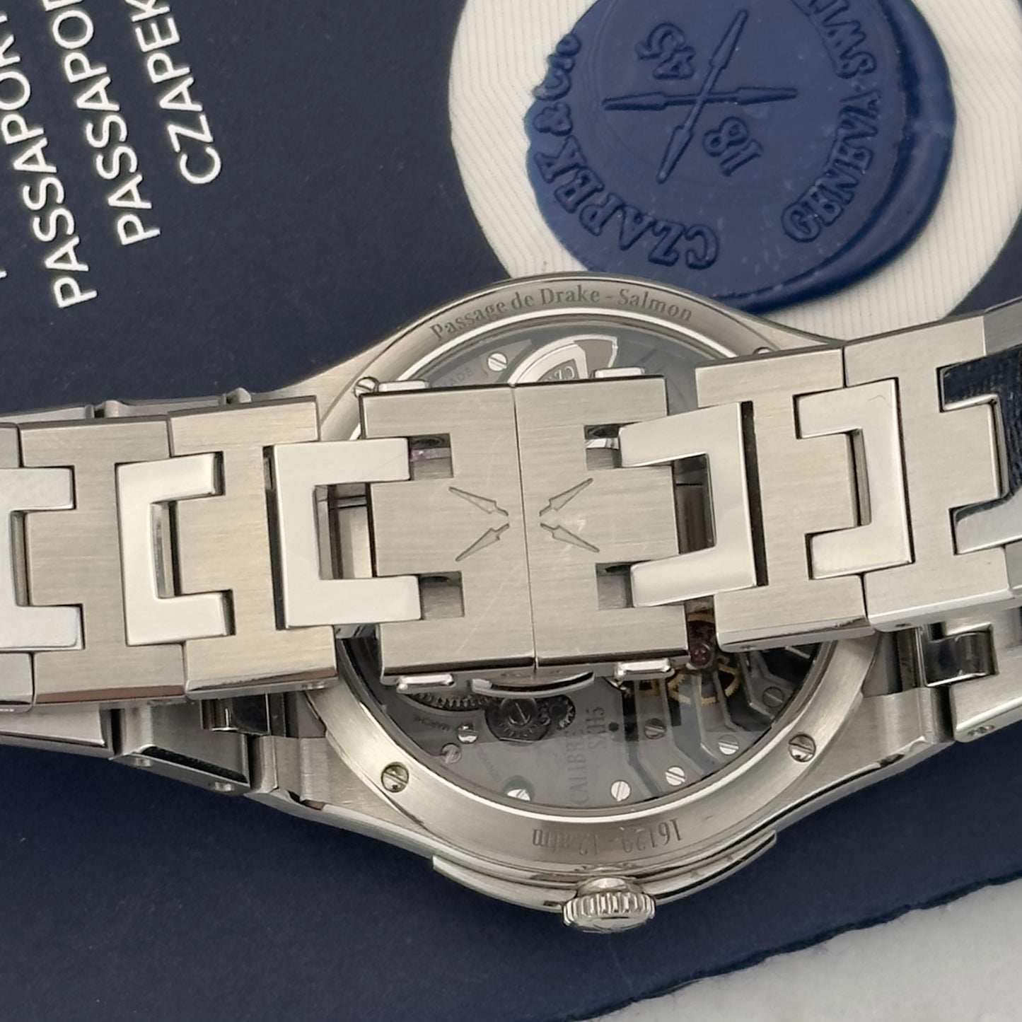 2024 Czapek Antarctique Passage de Drake 38.5 Salmon | Full Set + Straps