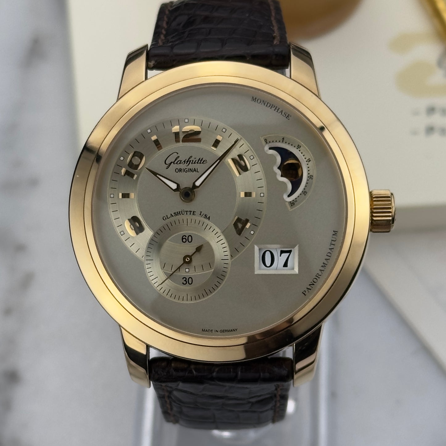 2007 Glashutte Original PanoMaticLunar XL | 90-02-31-11-04 | Full Set
