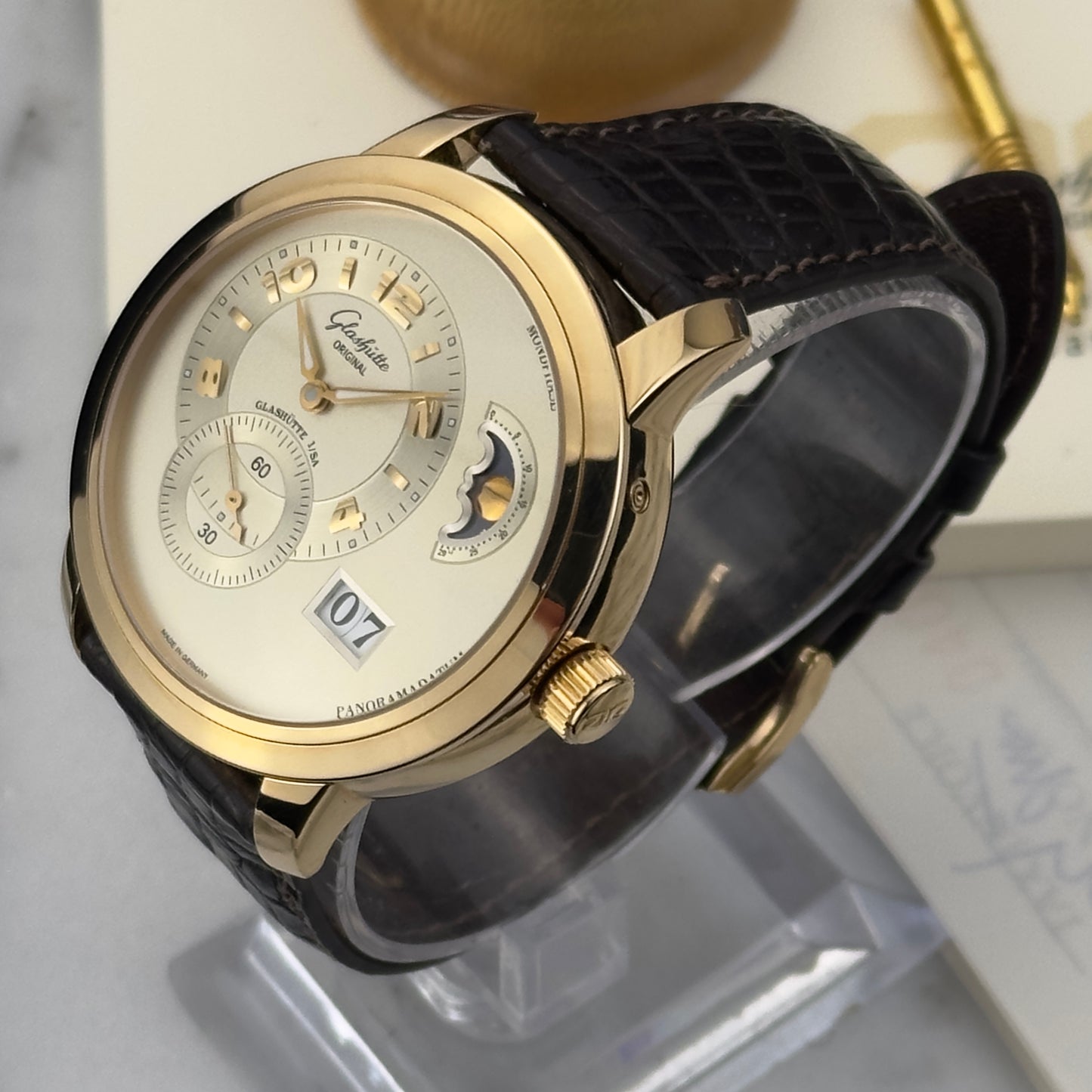 2007 Glashutte Original PanoMaticLunar XL | 90-02-31-11-04 | Full Set