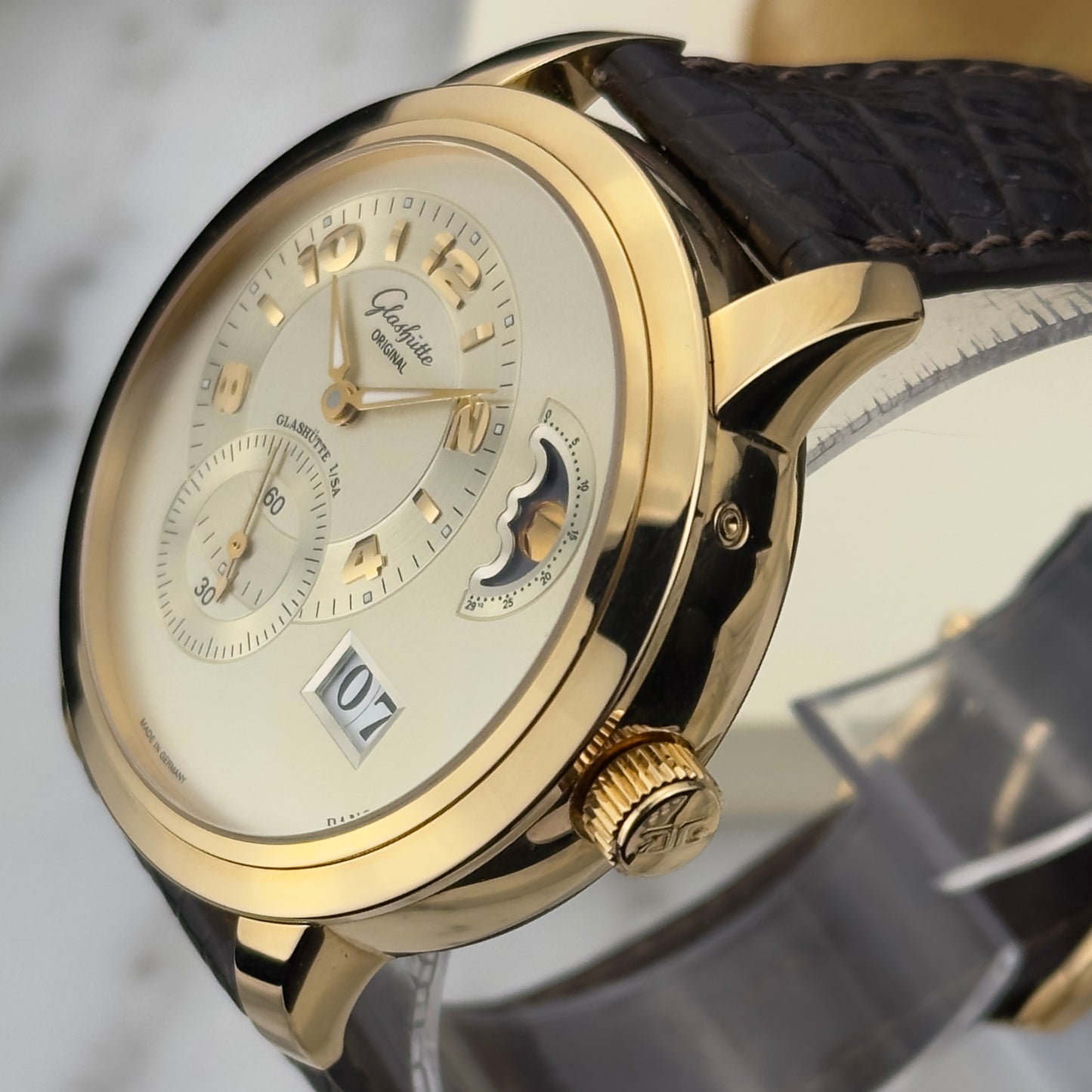 2007 Glashutte Original PanoMaticLunar XL | 90-02-31-11-04 | Full Set