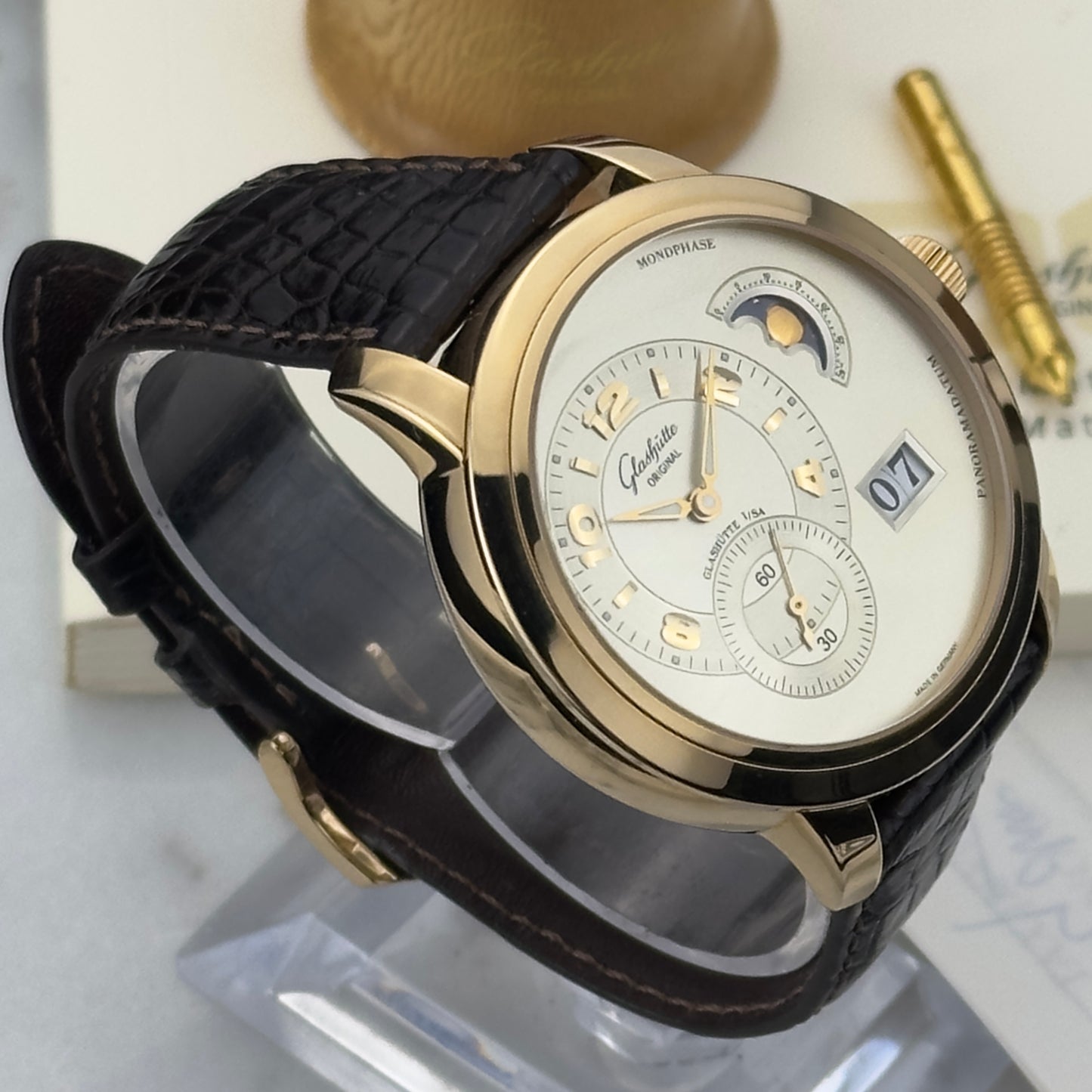 2007 Glashutte Original PanoMaticLunar XL | 90-02-31-11-04 | Full Set
