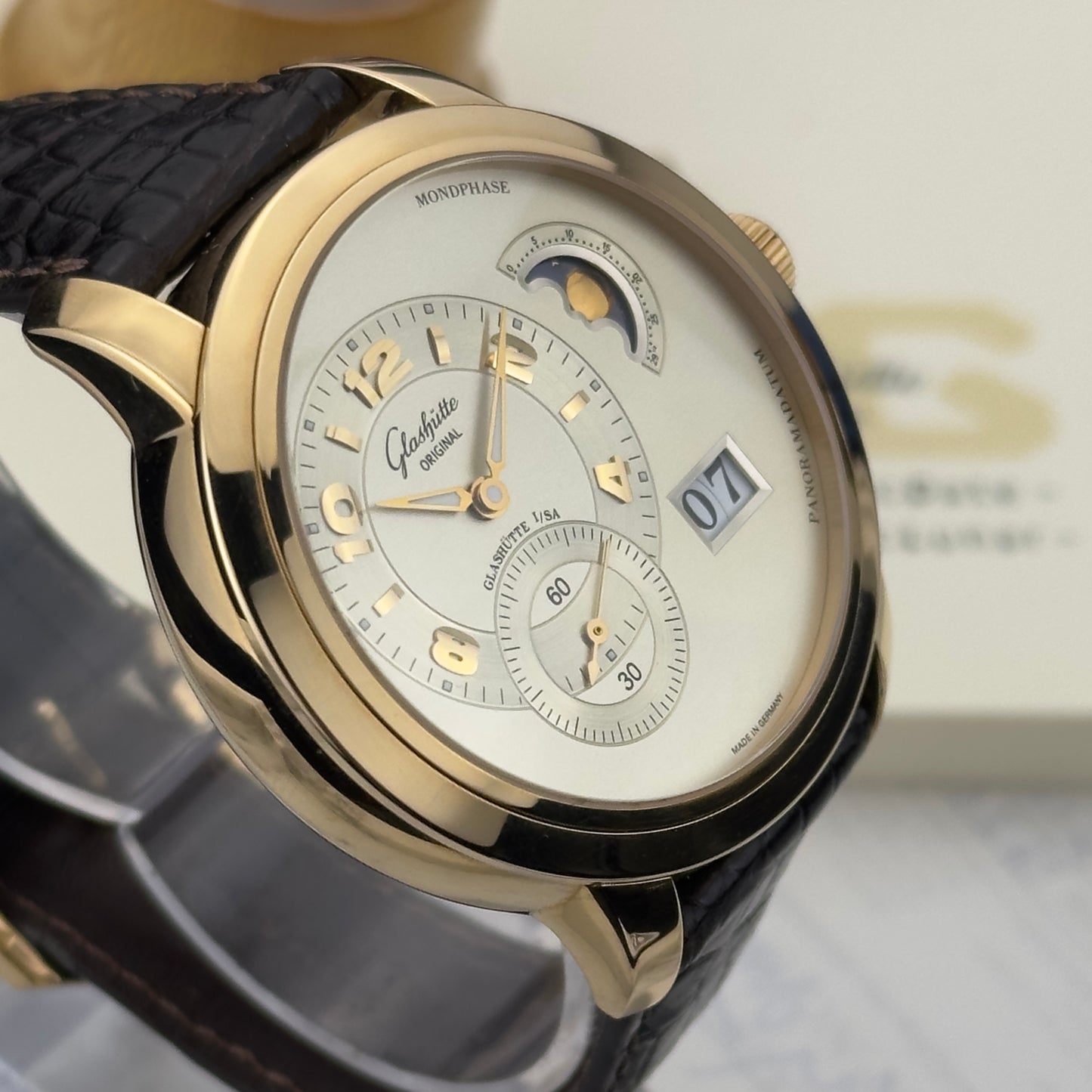 2007 Glashutte Original PanoMaticLunar XL | 90-02-31-11-04 | Full Set