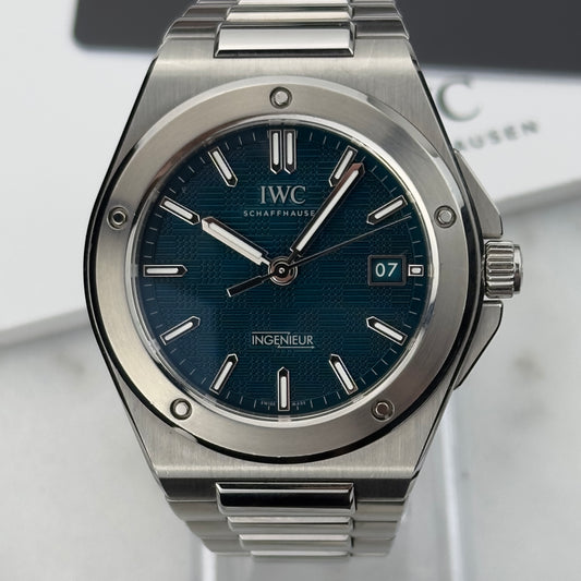 2024 IWC Ingenieur Aqua Dial | IW328903 | Full Set