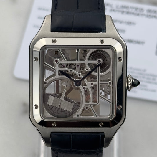 2024 Cartier Santos Dumont Skeleton | WHSA0032 | Full Set