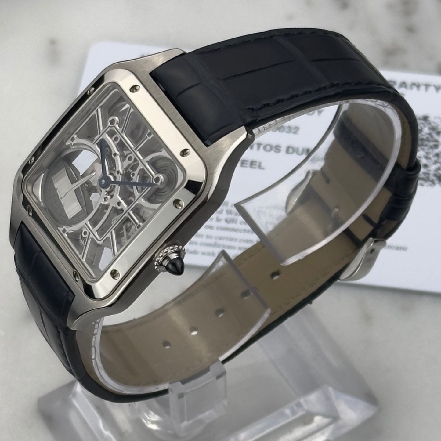 2024 Cartier Santos Dumont Skeleton | WHSA0032 | Full Set