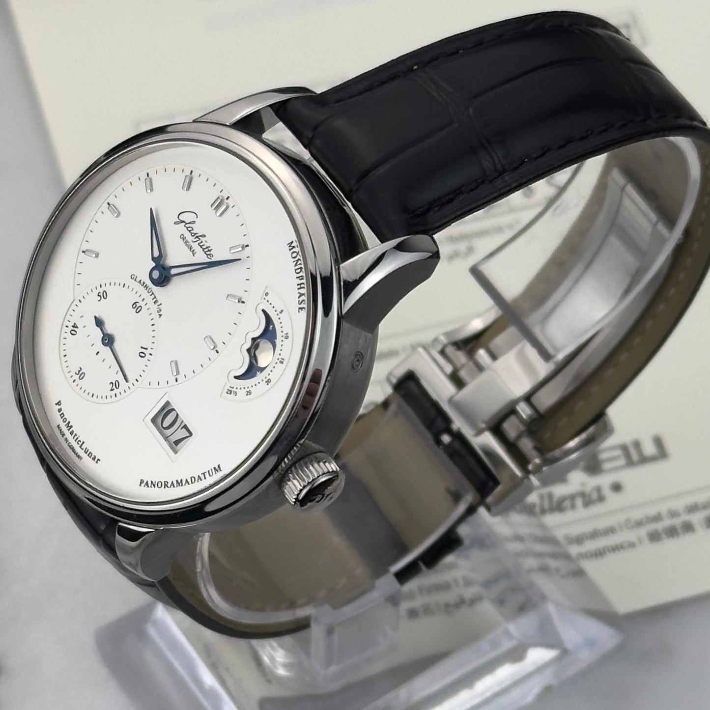2025 Glashütte Original PanoMaticLunar | 1-90-02-42-32-05 | Box & Paper