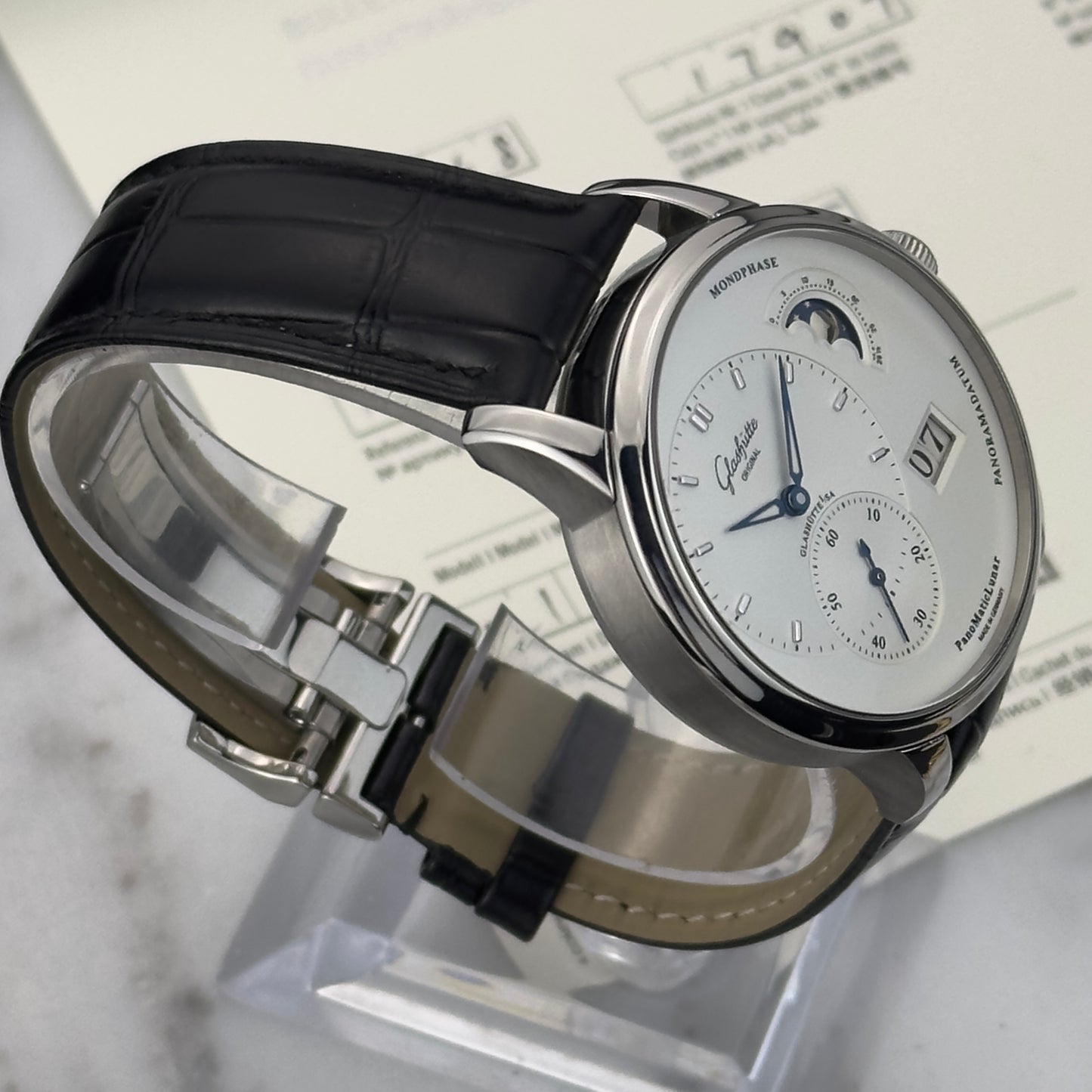 2025 Glashütte Original PanoMaticLunar | 1-90-02-42-32-05 | Box & Paper