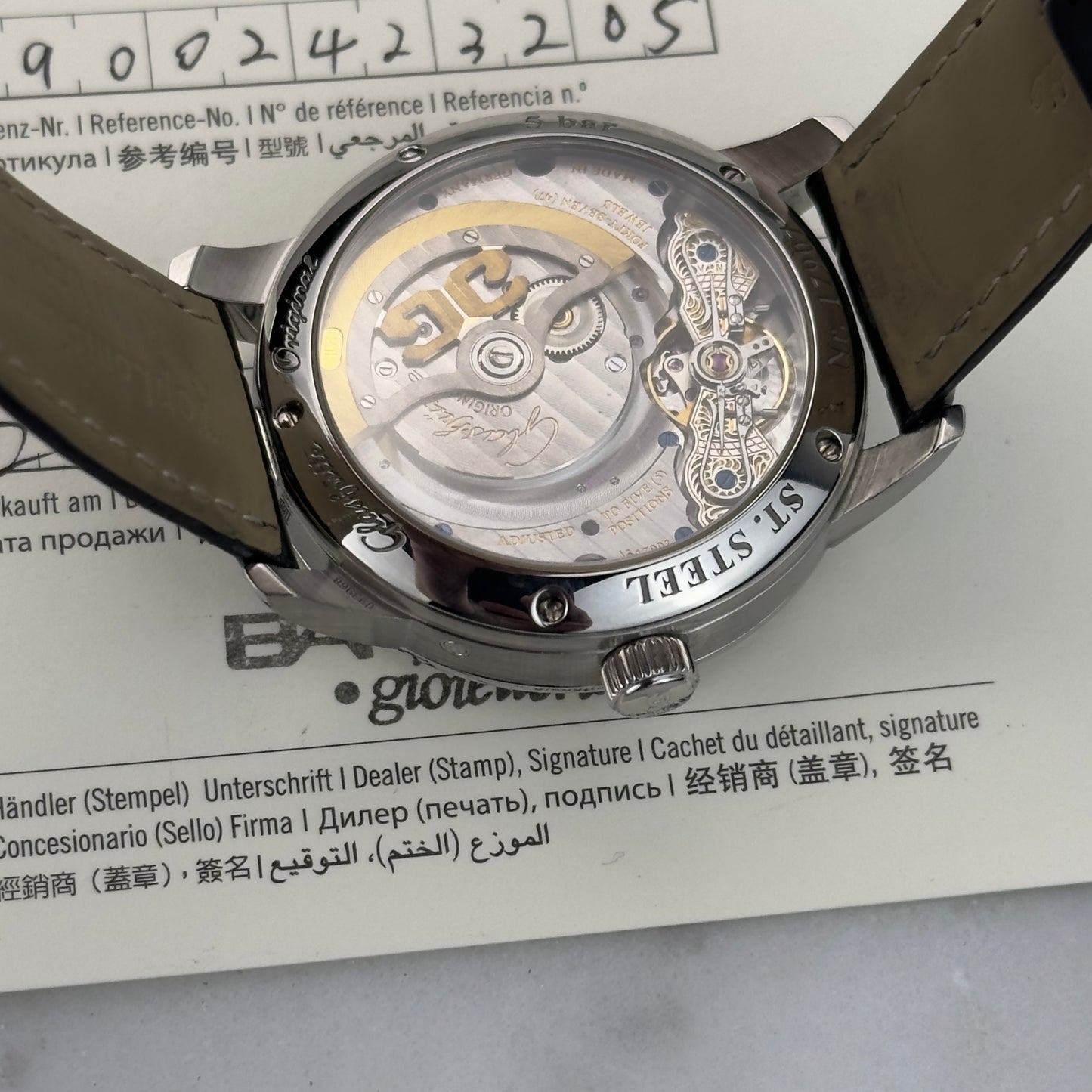 2025 Glashütte Original PanoMaticLunar | 1-90-02-42-32-05 | Box & Paper