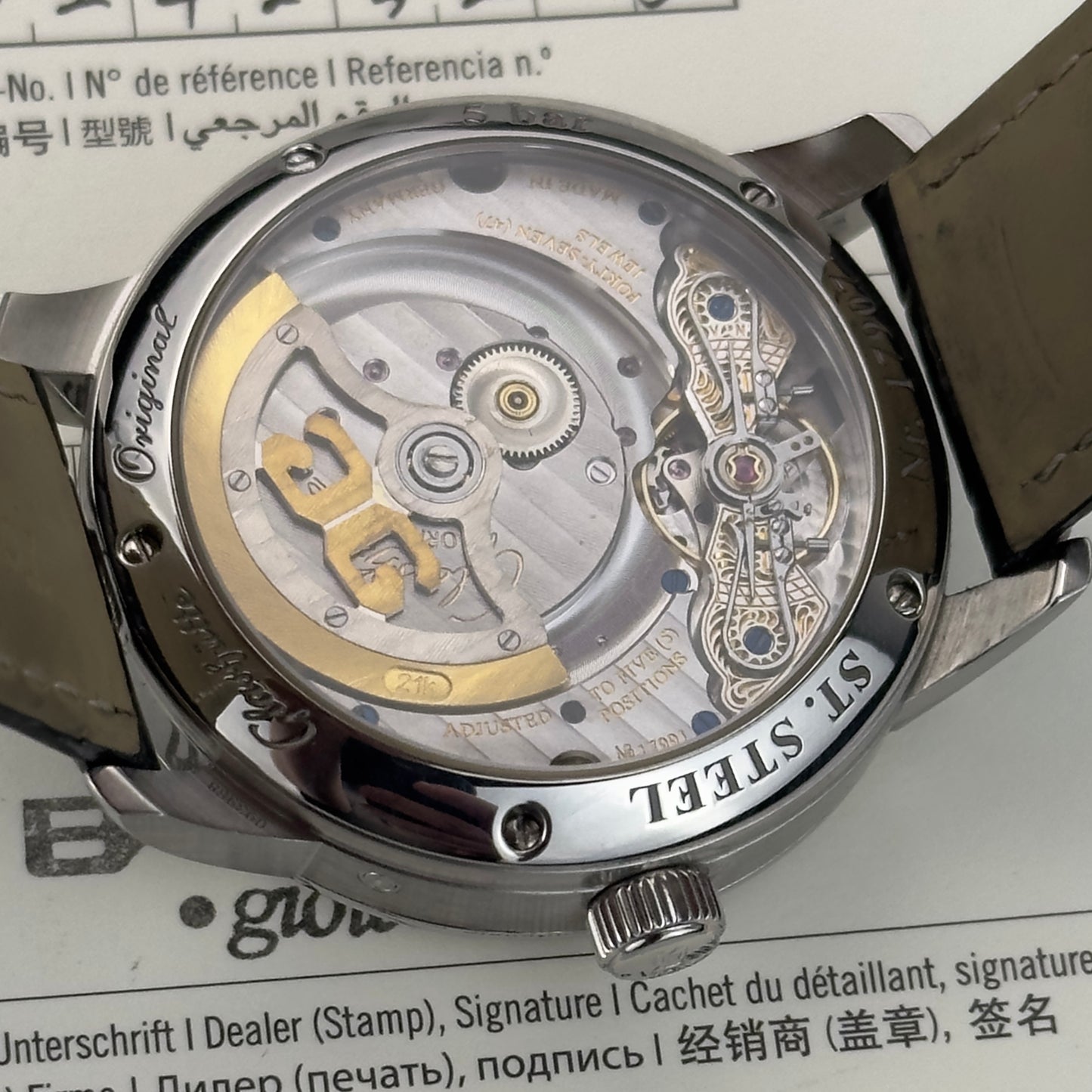 2025 Glashütte Original PanoMaticLunar | 1-90-02-42-32-05 | Box & Paper