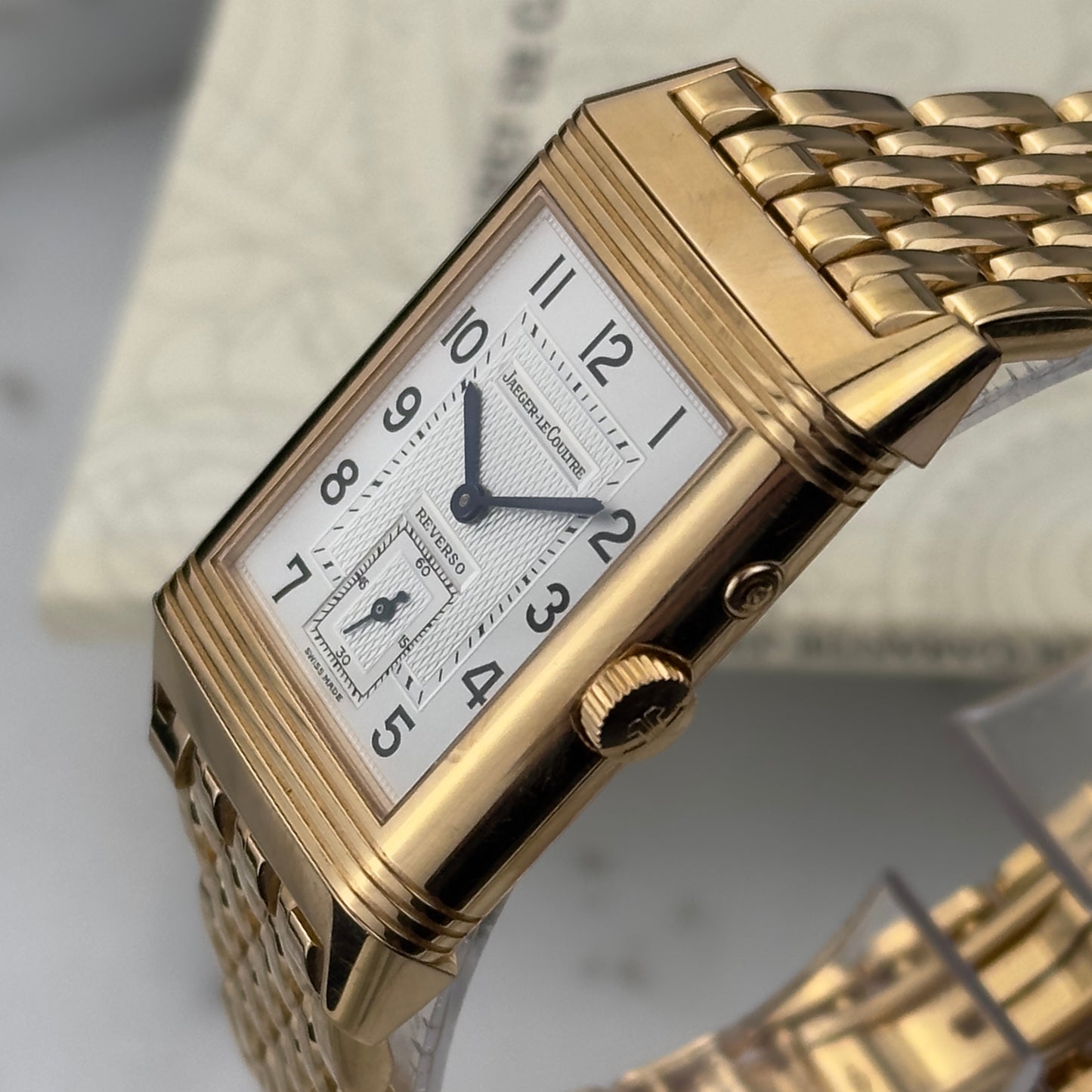 Early 2000's Jaeger-LeCoultre Reverso Duoface Day Night | 270.2.54 | Box & Manuals
