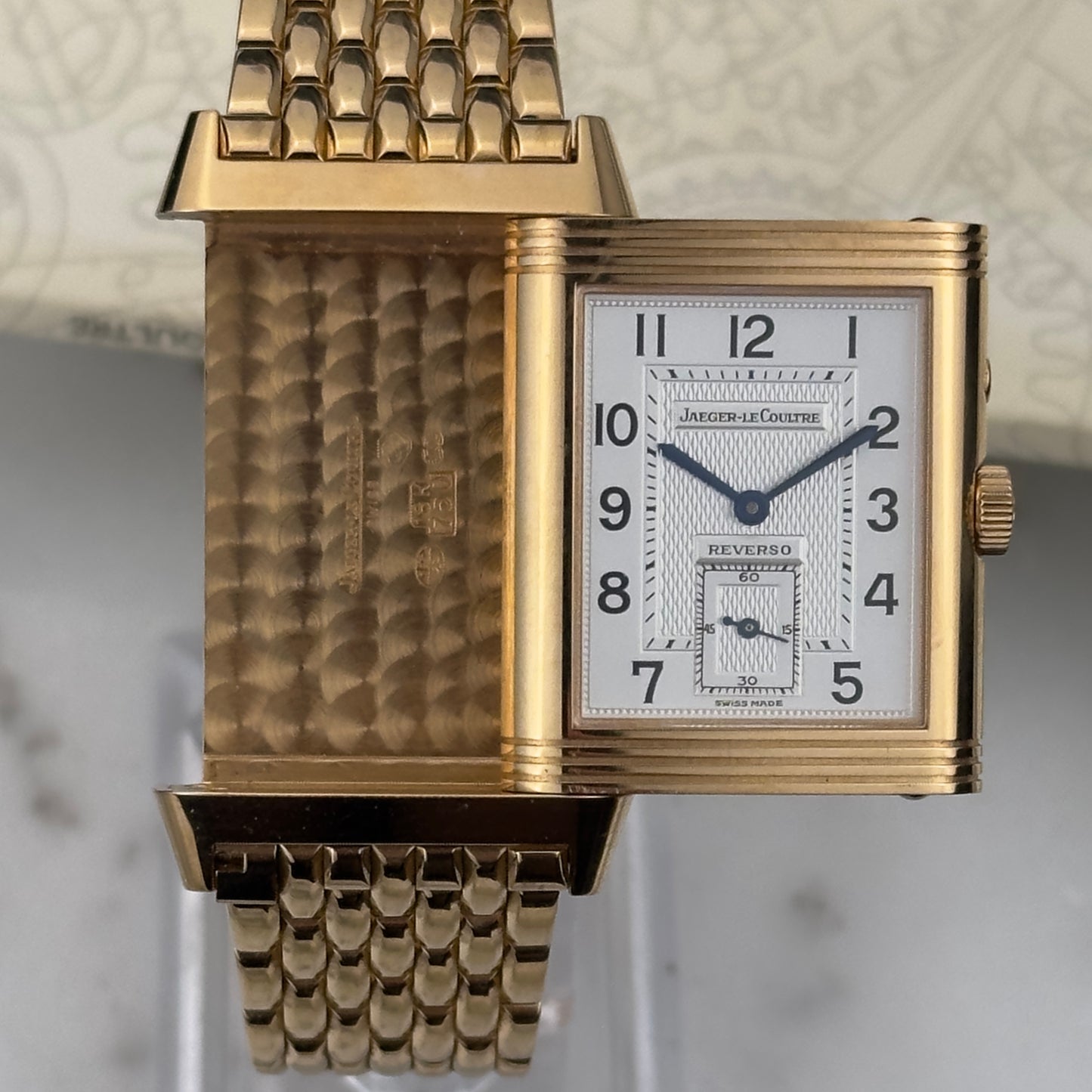 Early 2000's Jaeger-LeCoultre Reverso Duoface Day Night | 270.2.54 | Box & Manuals