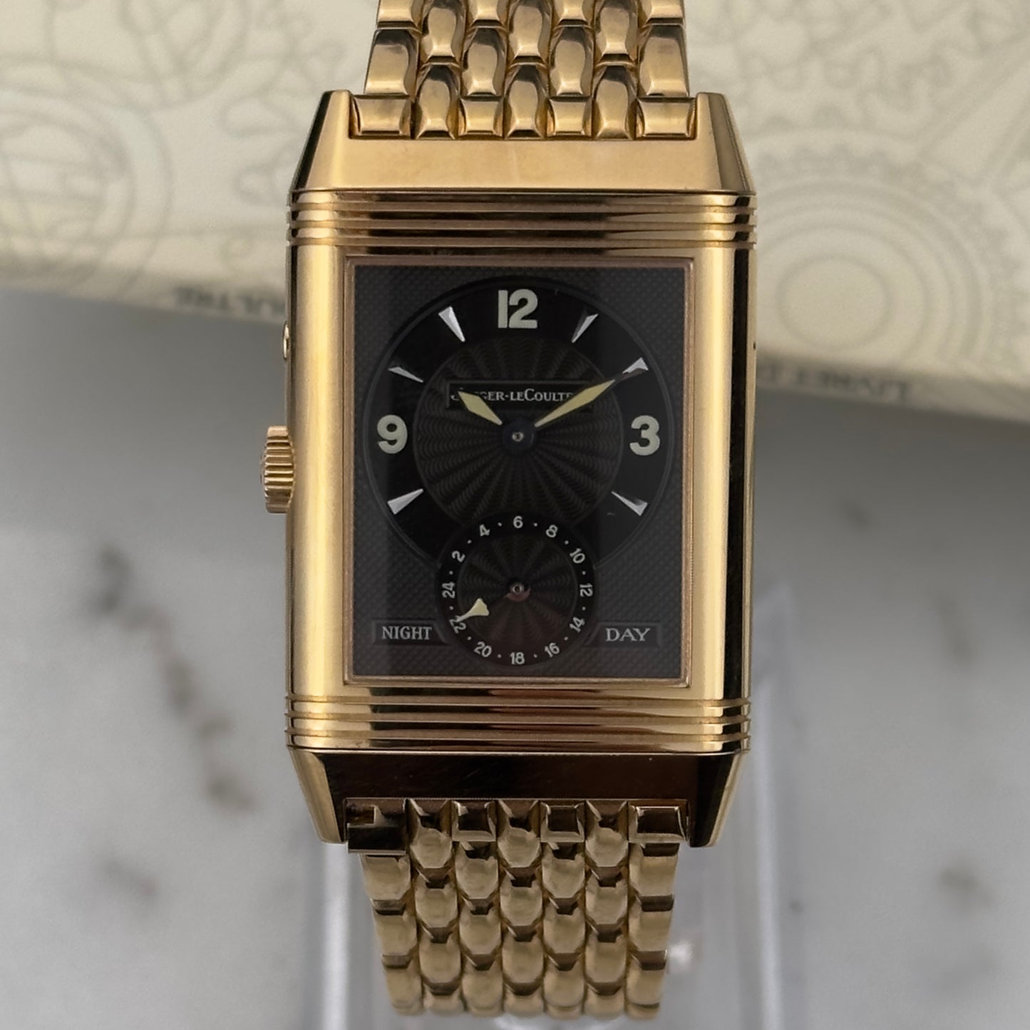 Early 2000's Jaeger-LeCoultre Reverso Duoface Day Night | 270.2.54 | Box & Manuals