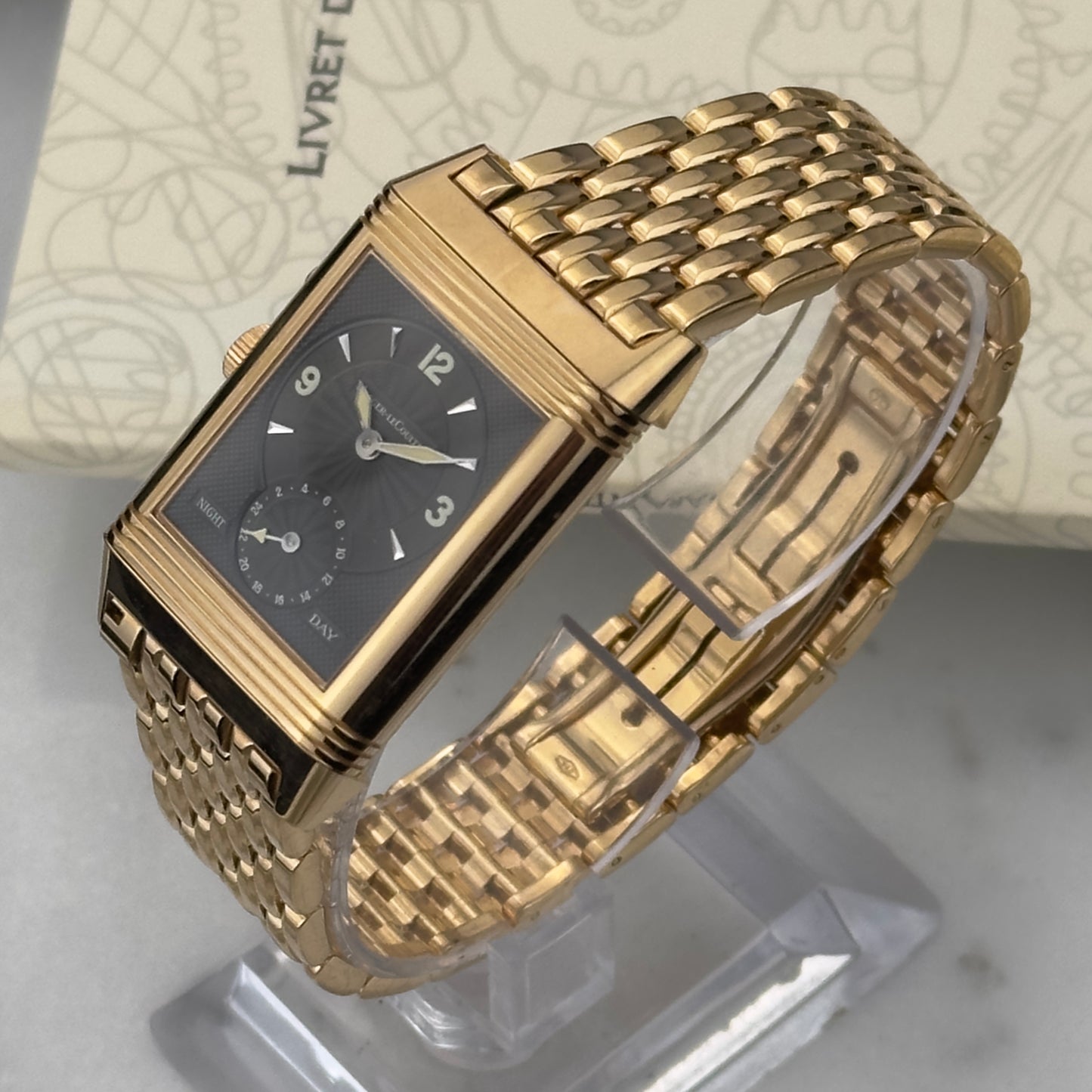 Early 2000's Jaeger-LeCoultre Reverso Duoface Day Night | 270.2.54 | Box & Manuals