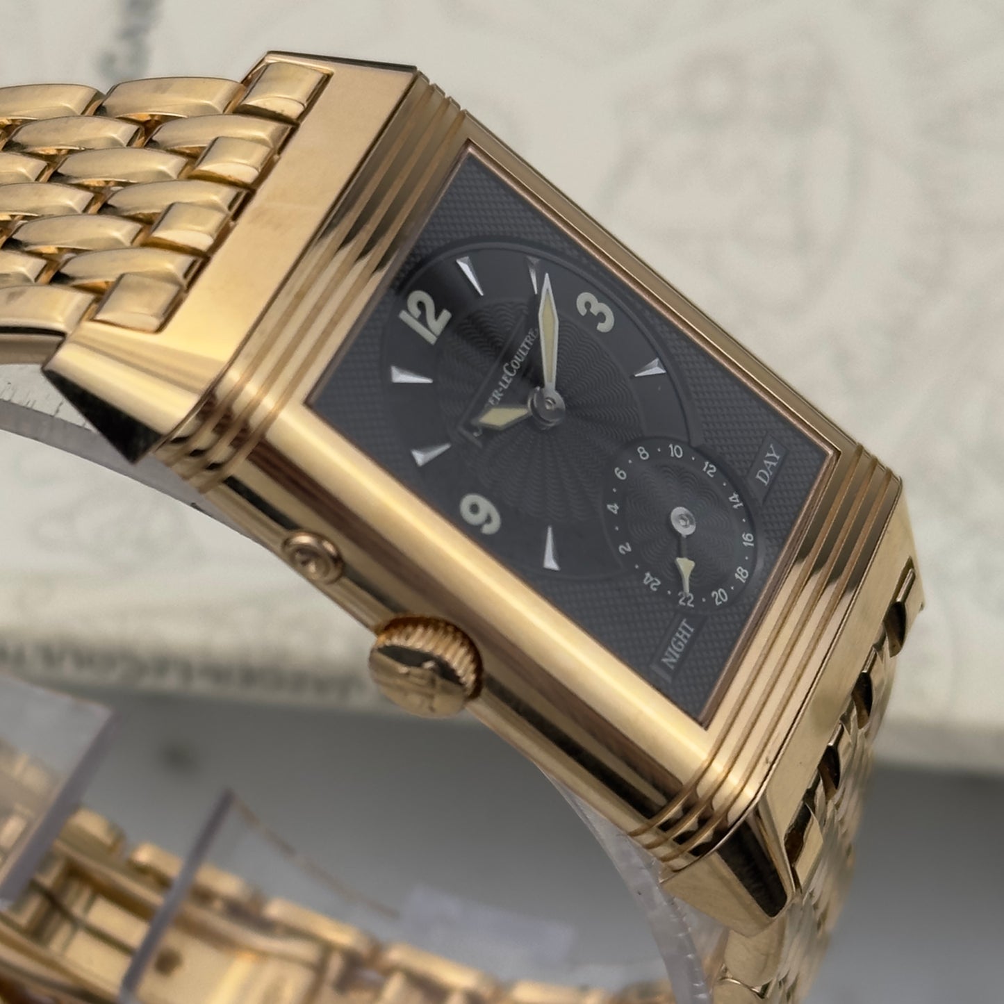 Early 2000's Jaeger-LeCoultre Reverso Duoface Day Night | 270.2.54 | Box & Manuals