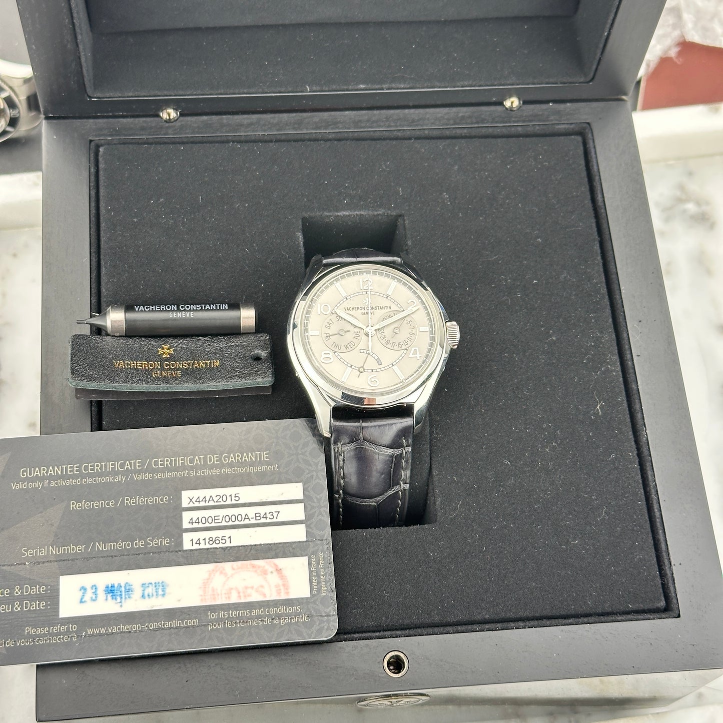 2019 Vacheron Constantin FiftySix Day Date | 4400E/000A-B437 | Full Set