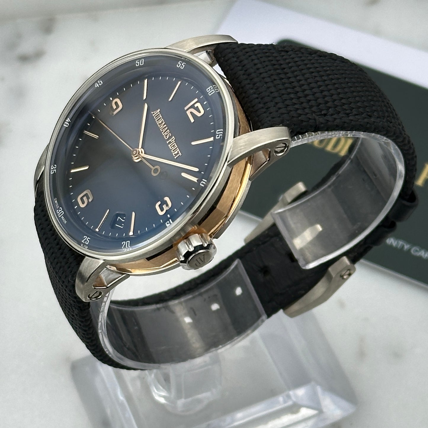 2026 Audemars Piguet Code 11.59 White & Rose Gold | 15210CR.OO.A002KB.01 | Box and Papers