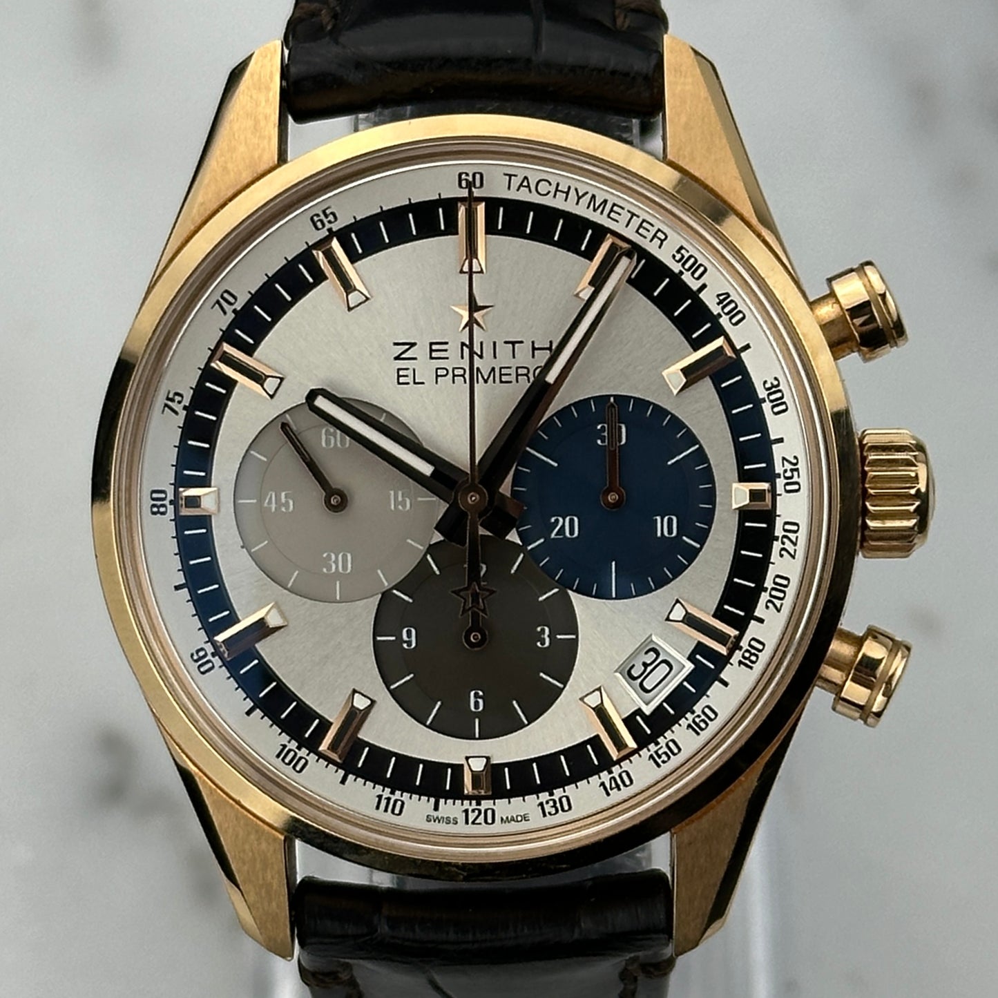 Zenith Chronomaster El Primero 38mm Rose Gold | 18.2150.400/69.C713