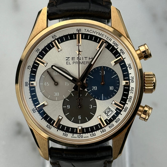 Zenith Chronomaster El Primero 38mm Rose Gold | 18.2150.400/69.C713