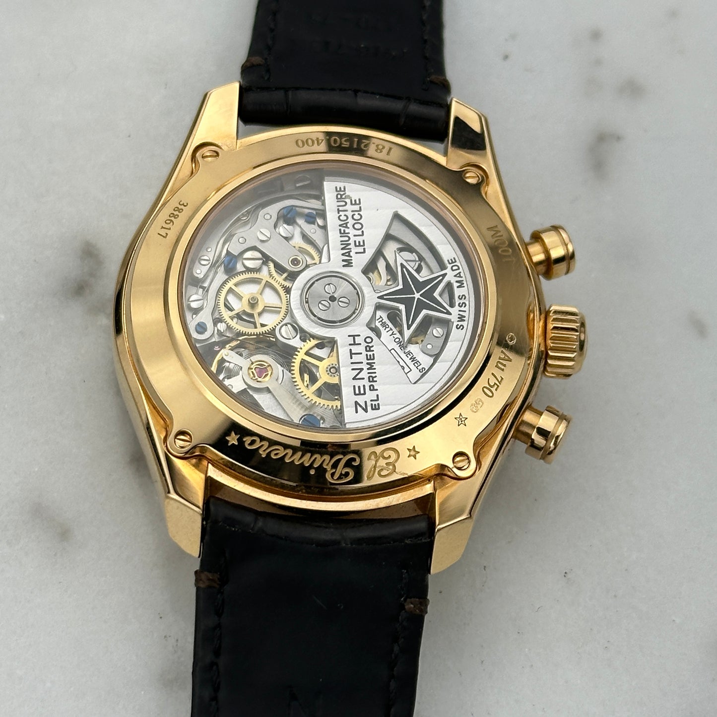 Zenith Chronomaster El Primero 38mm Rose Gold | 18.2150.400/69.C713