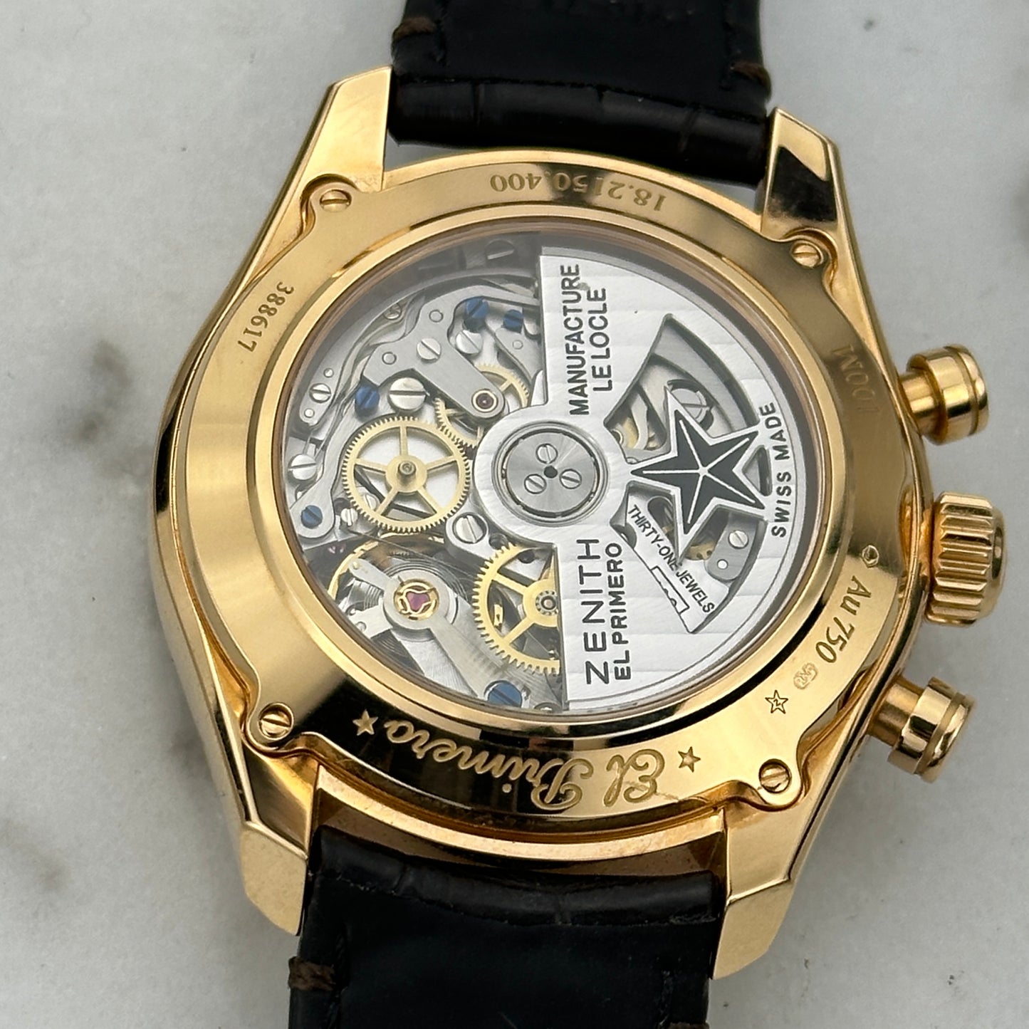 Zenith Chronomaster El Primero 38mm Rose Gold | 18.2150.400/69.C713