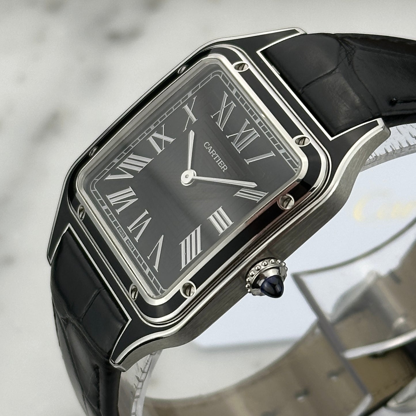 2024 Cartier Santos-Dumont Large | WSSA0046 | Papers