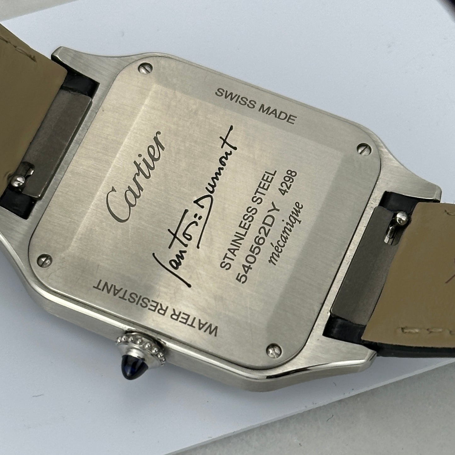 2024 Cartier Santos-Dumont Large | WSSA0046 | Papers