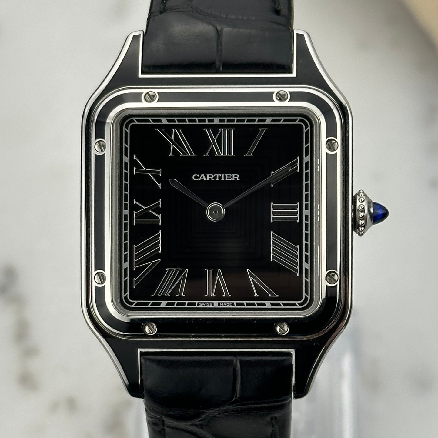 2024 Cartier Santos-Dumont Large | WSSA0046 | Papers