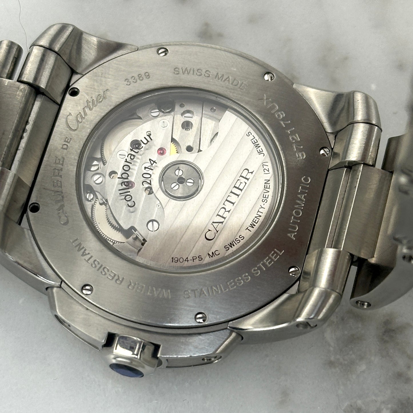 2014 Cartier Calibre de Cartier 3389 | W7100015 | LC Employee Model