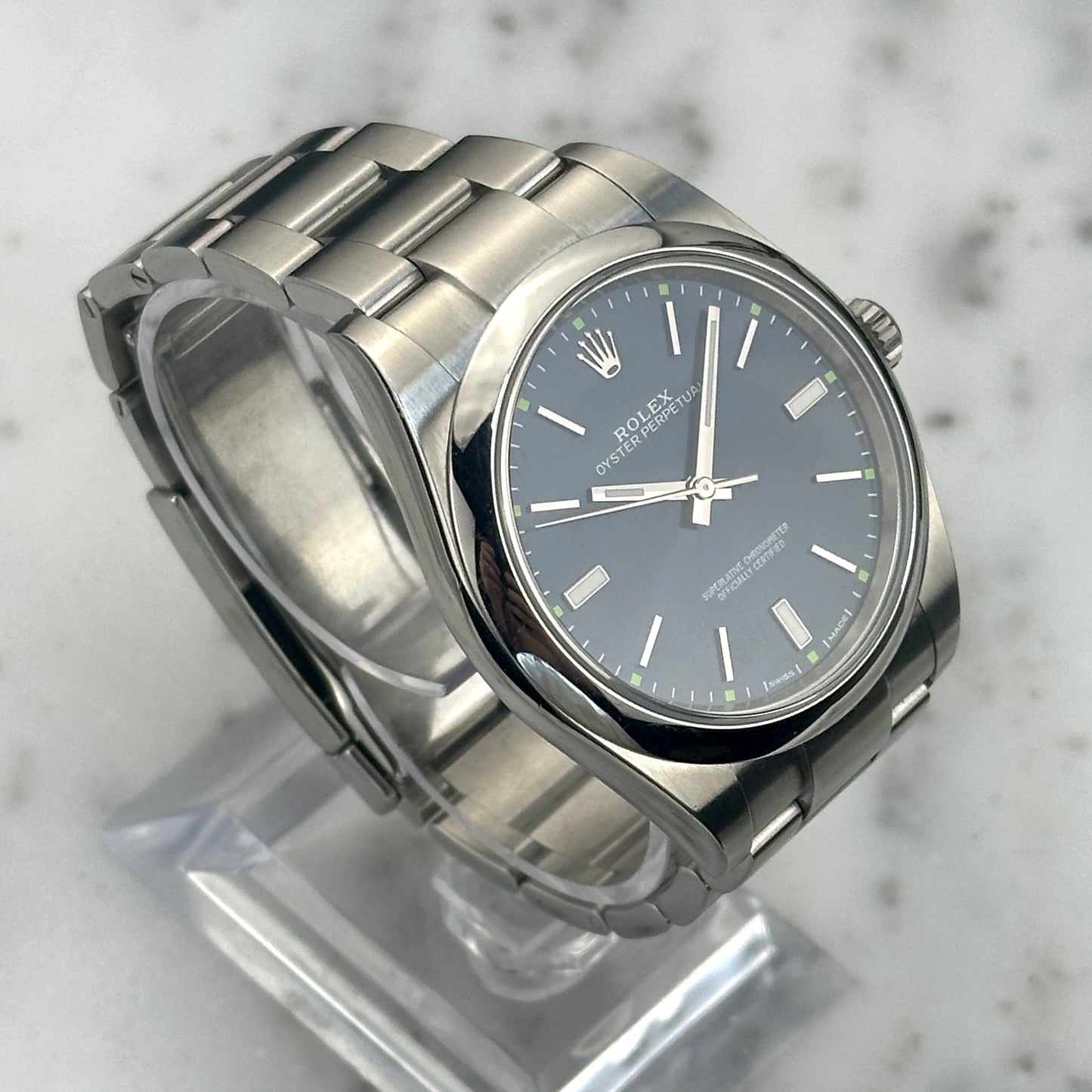 Rolex Oyster Perpetual 39 | 114300 | Blue Dial