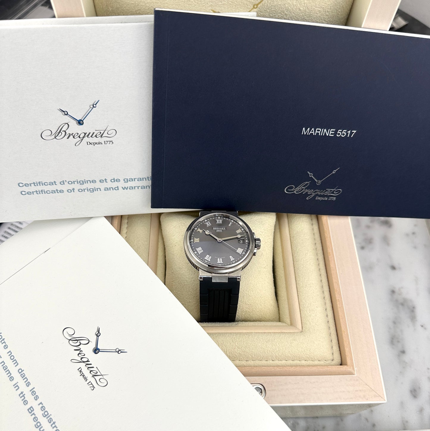 2022 Breguet Marine 5517 | 5517TI | Full Set